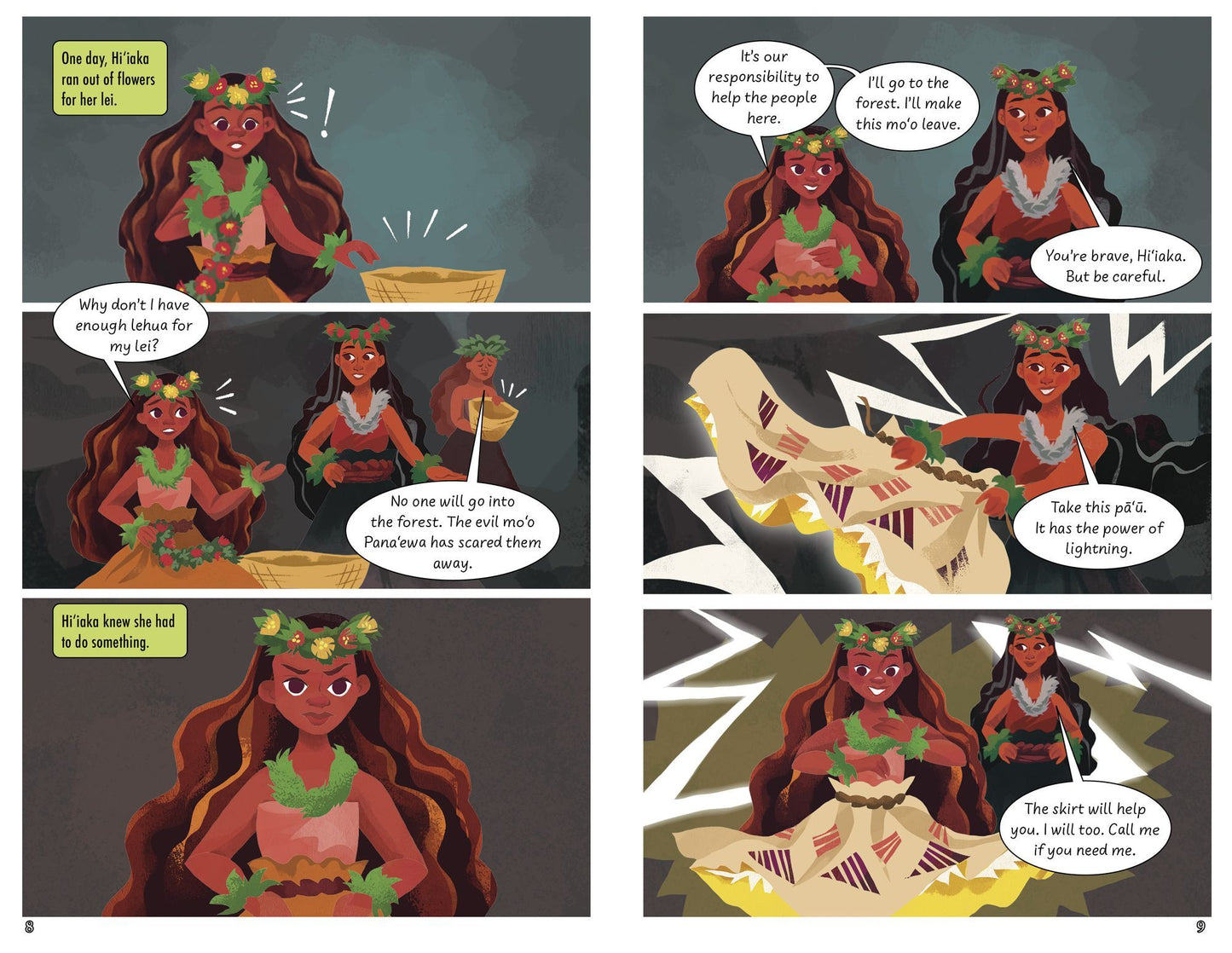 Hi'iaka and Pana'ewa: A Hawaiian Graphic Legend