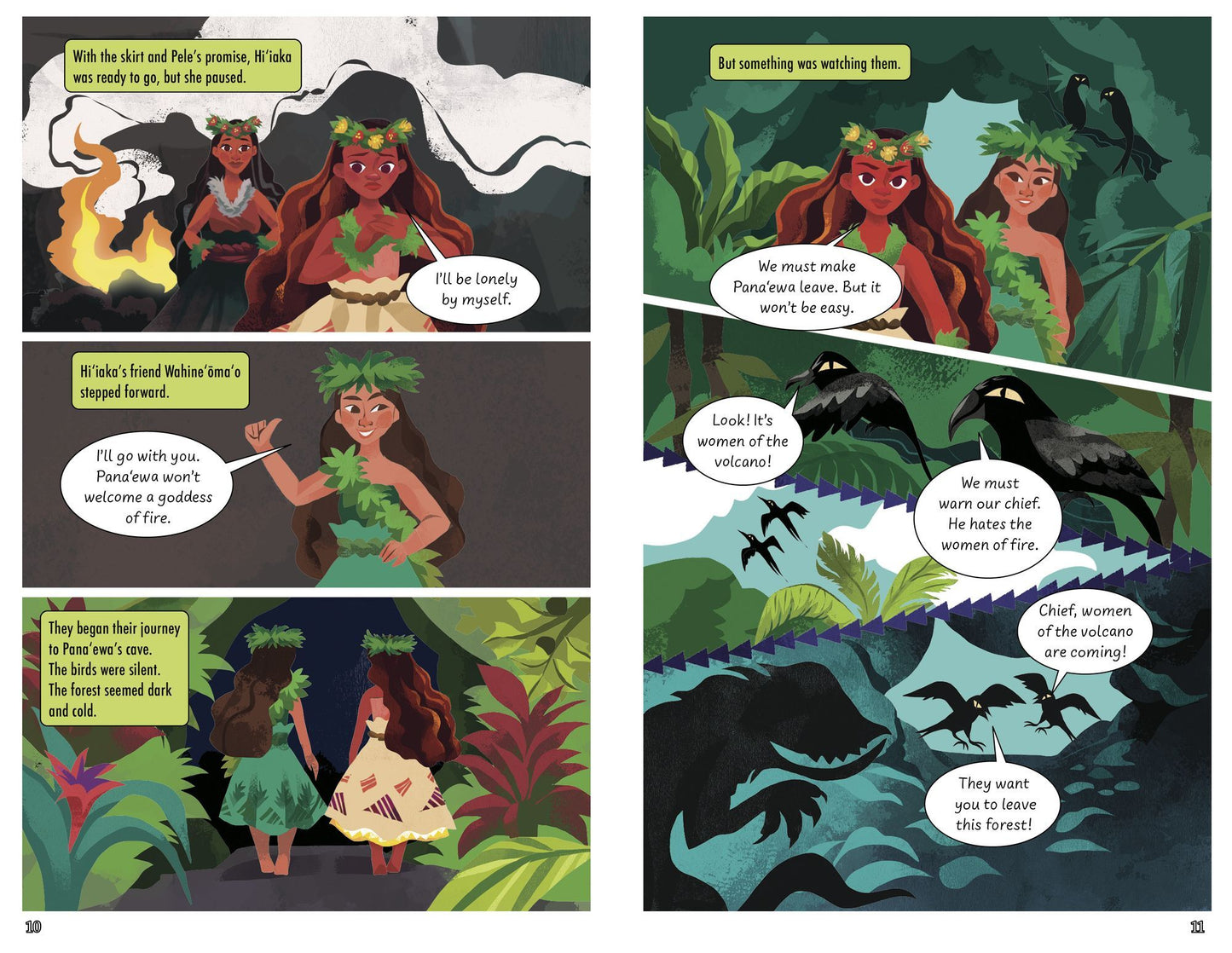 Hi'iaka and Pana'ewa: A Hawaiian Graphic Legend