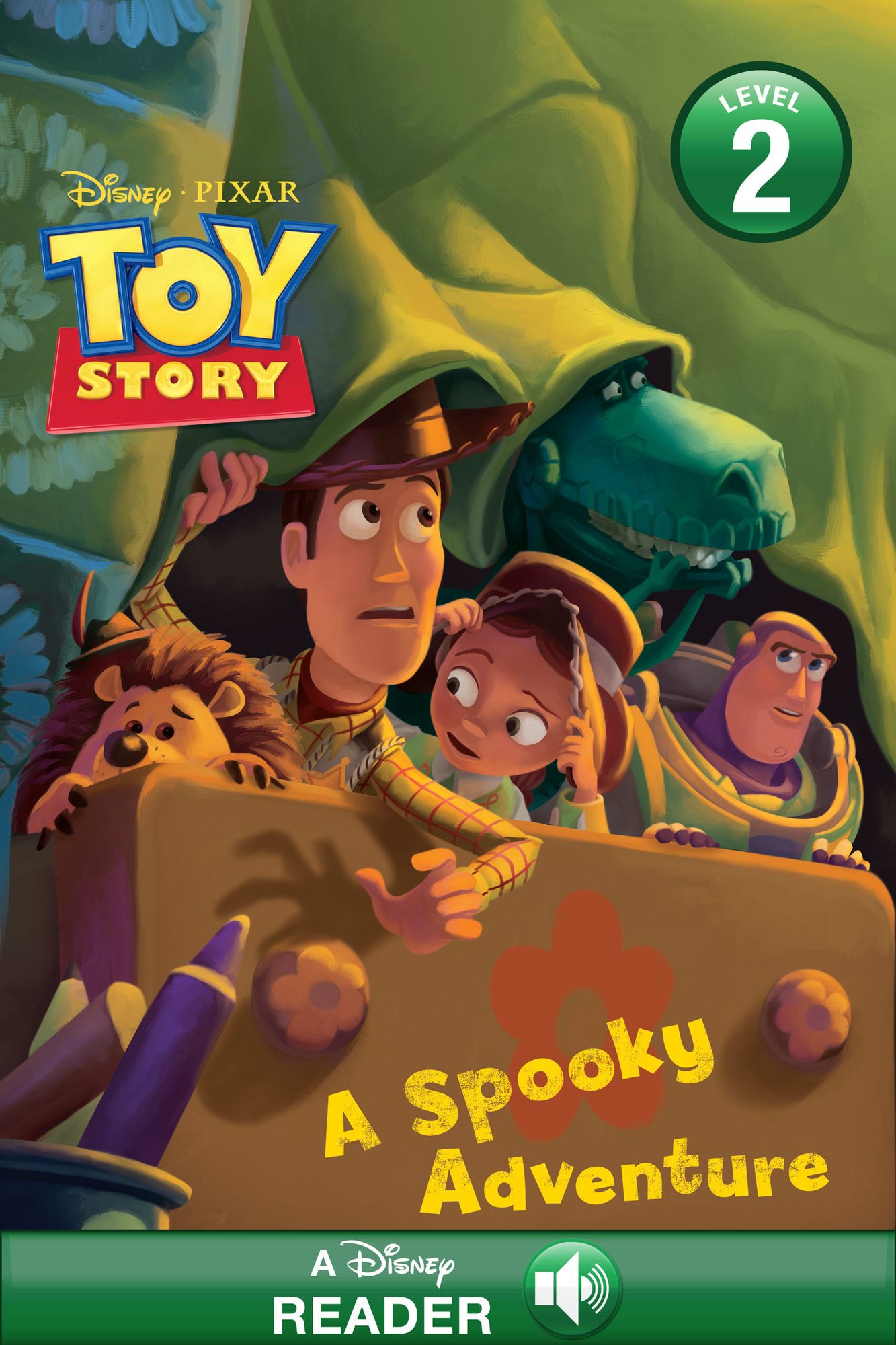 A Spooky Adventure (A Disney Read-Along: Level 2)