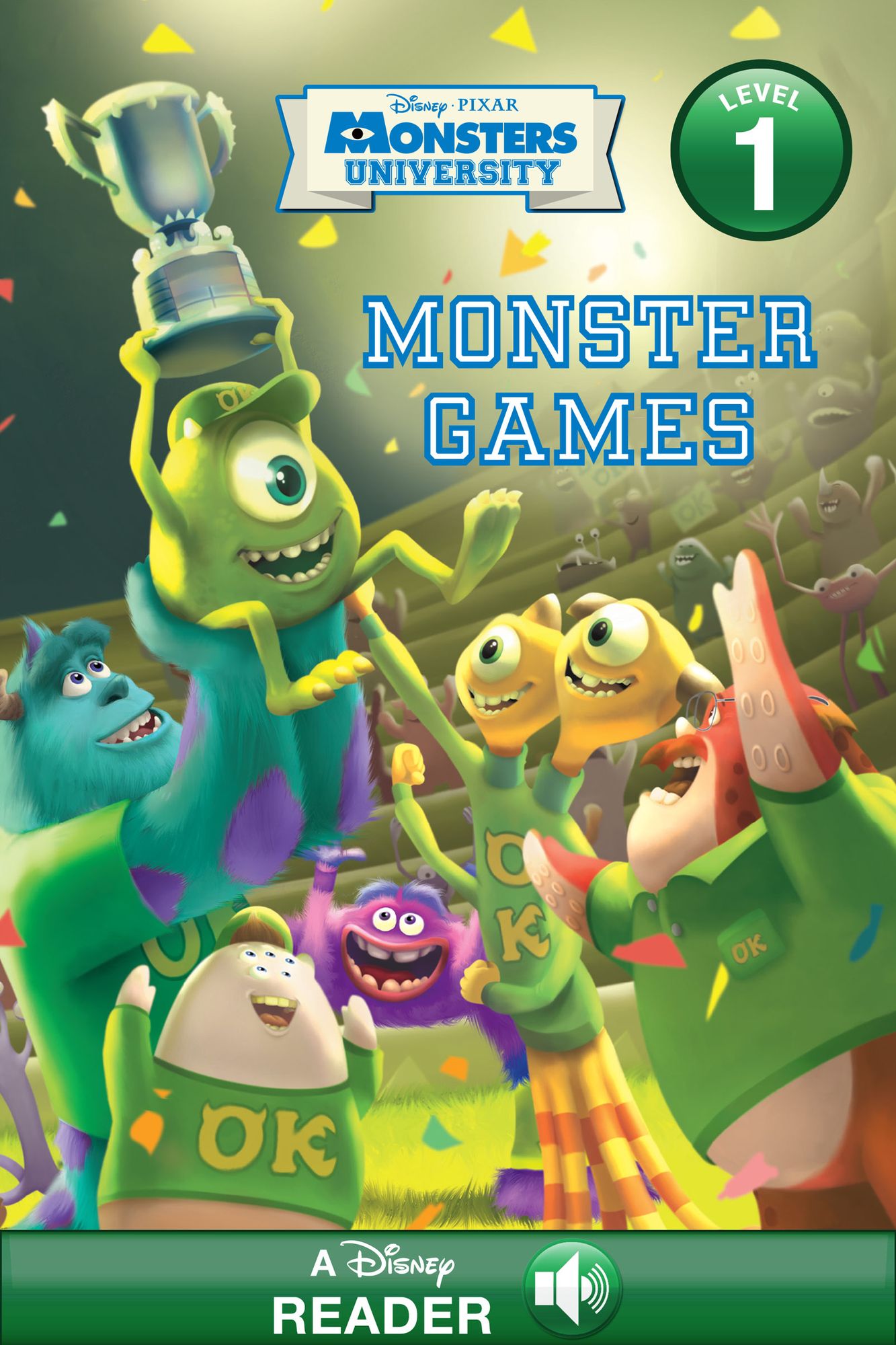 Monster Games (Disney/Pixar Monsters University) (A Disney Read-Along: Level 1)