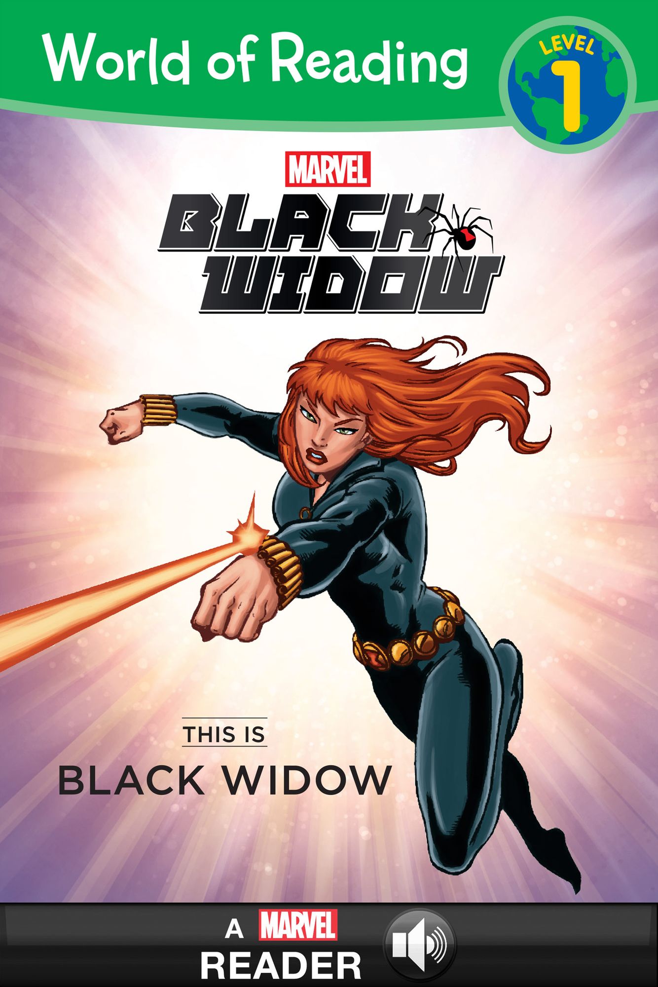 World of Reading Black Widow: This Is Black Widow: A Marvel Read-Along (Level 1)