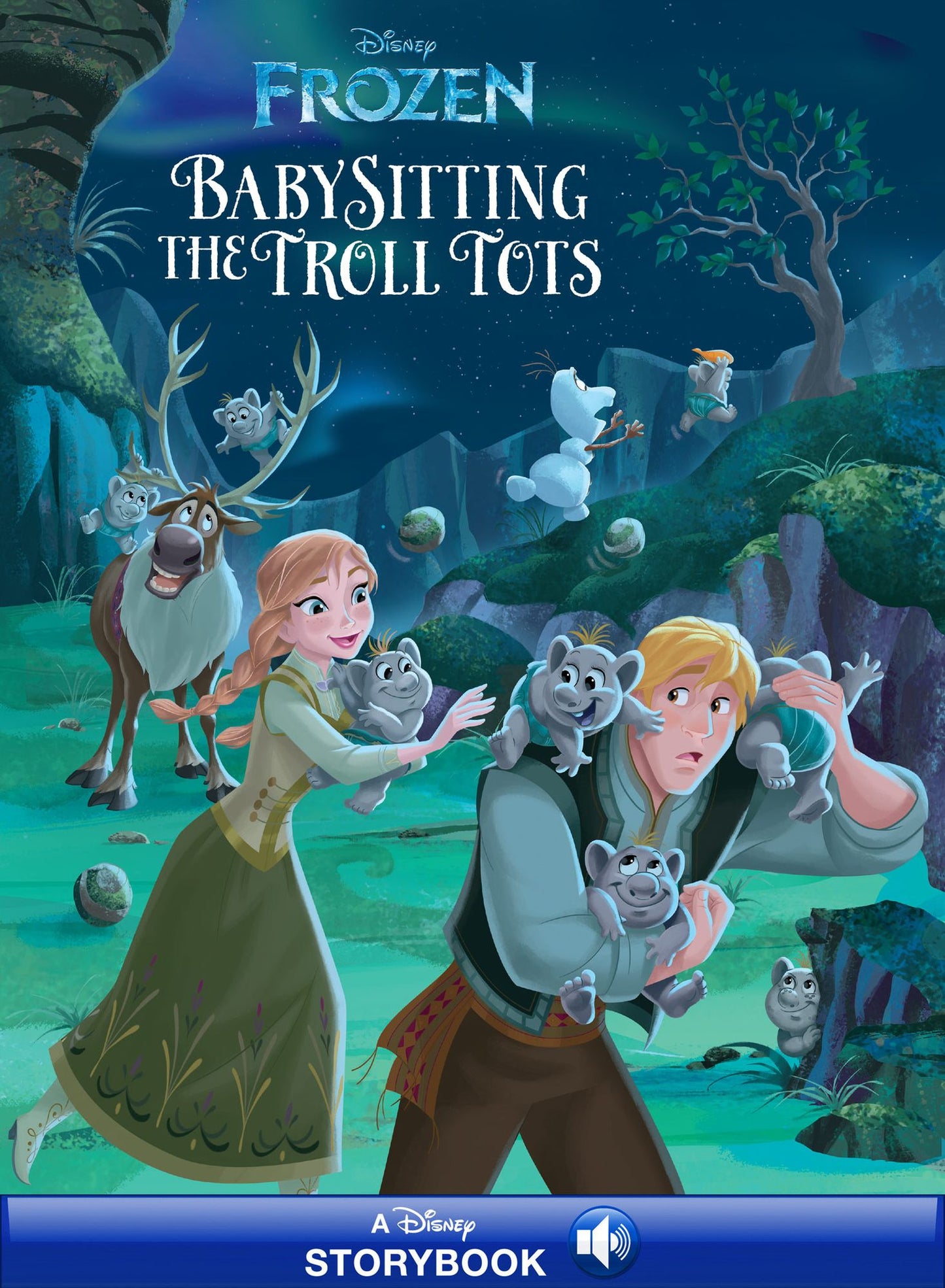 Frozen: Anna & Elsa: Babysitting the Troll Tots: A Disney Read-Along