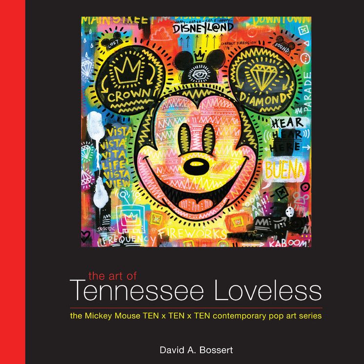 The Art of Tennessee Loveless: The Mickey Mouse TEN x TEN x TEN Contemporary Pop Art Series