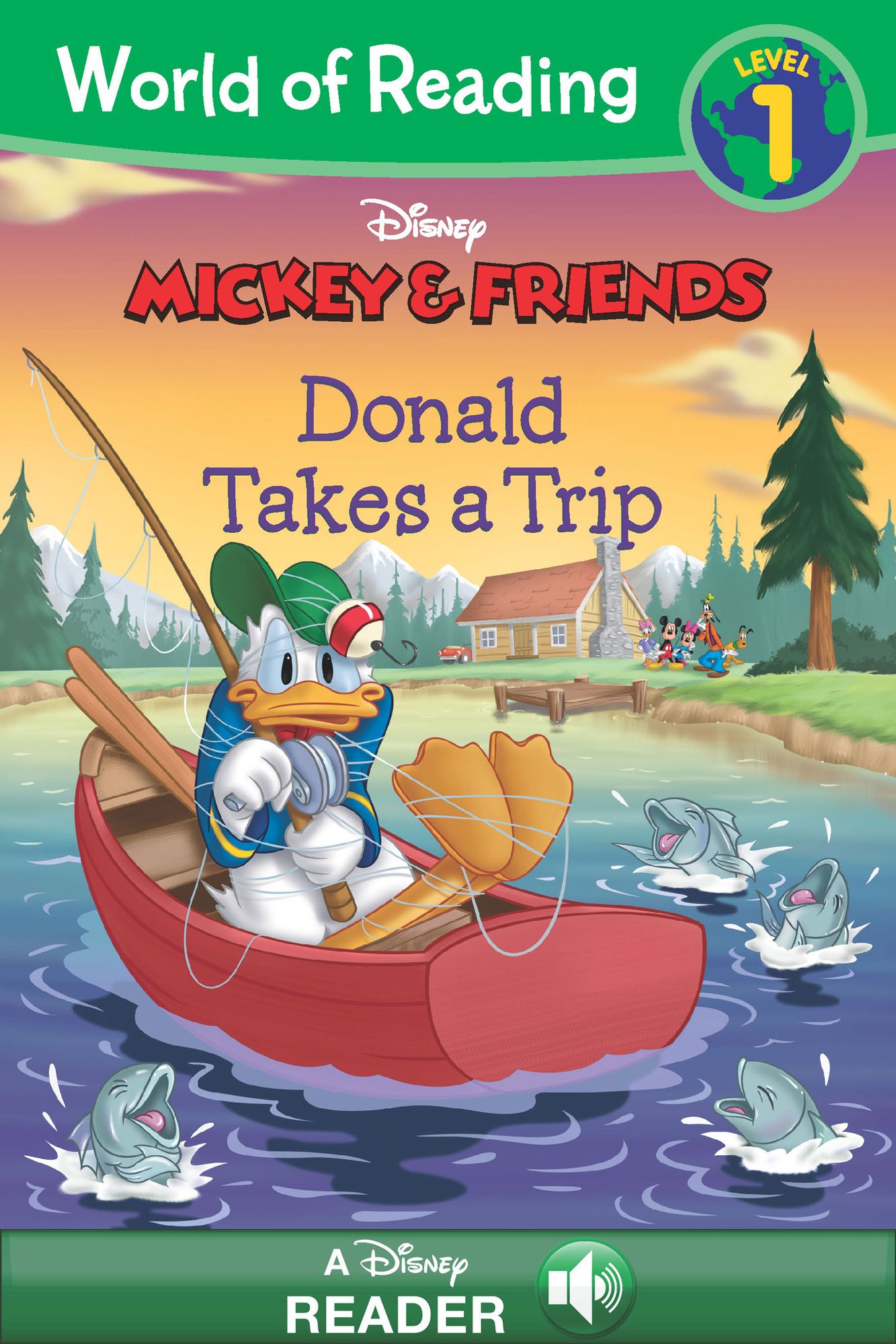 Mickey & Friends: Donald Takes a Trip (World of Reading Series: Level 1)