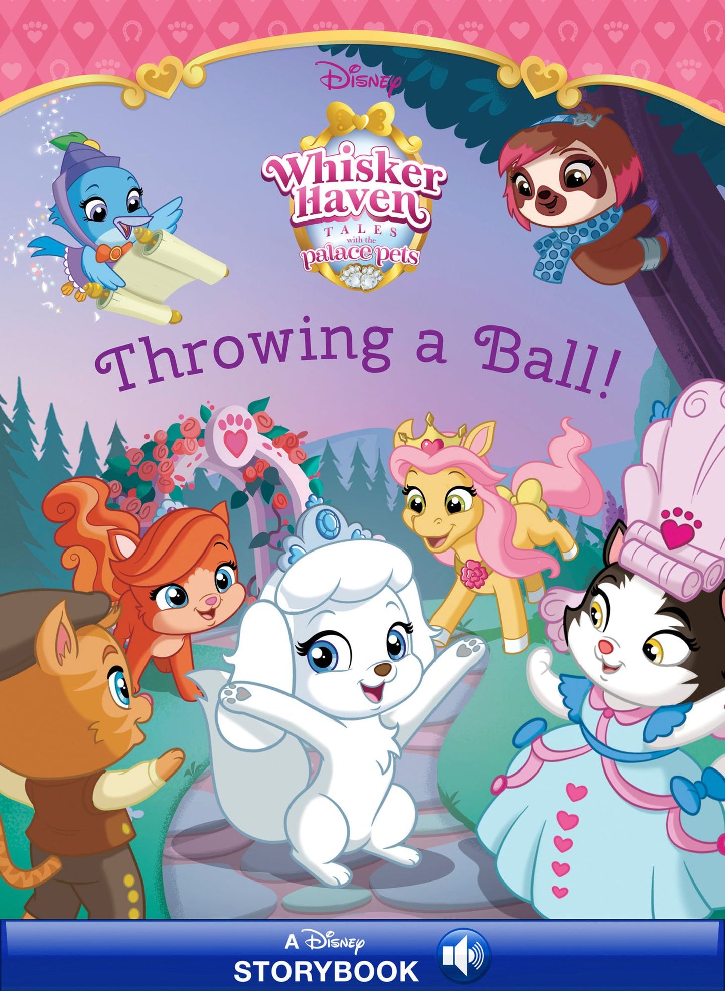 Whisker Haven Tales: Throwing a Ball!: A Disney Read-Along