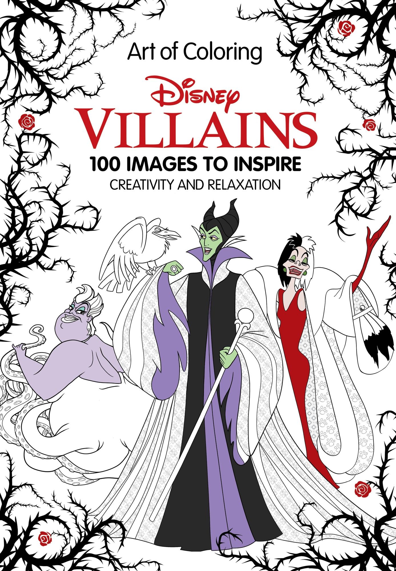 Art of Coloring: Disney Villains: 100 Images to Inspire Creativity and Relaxation