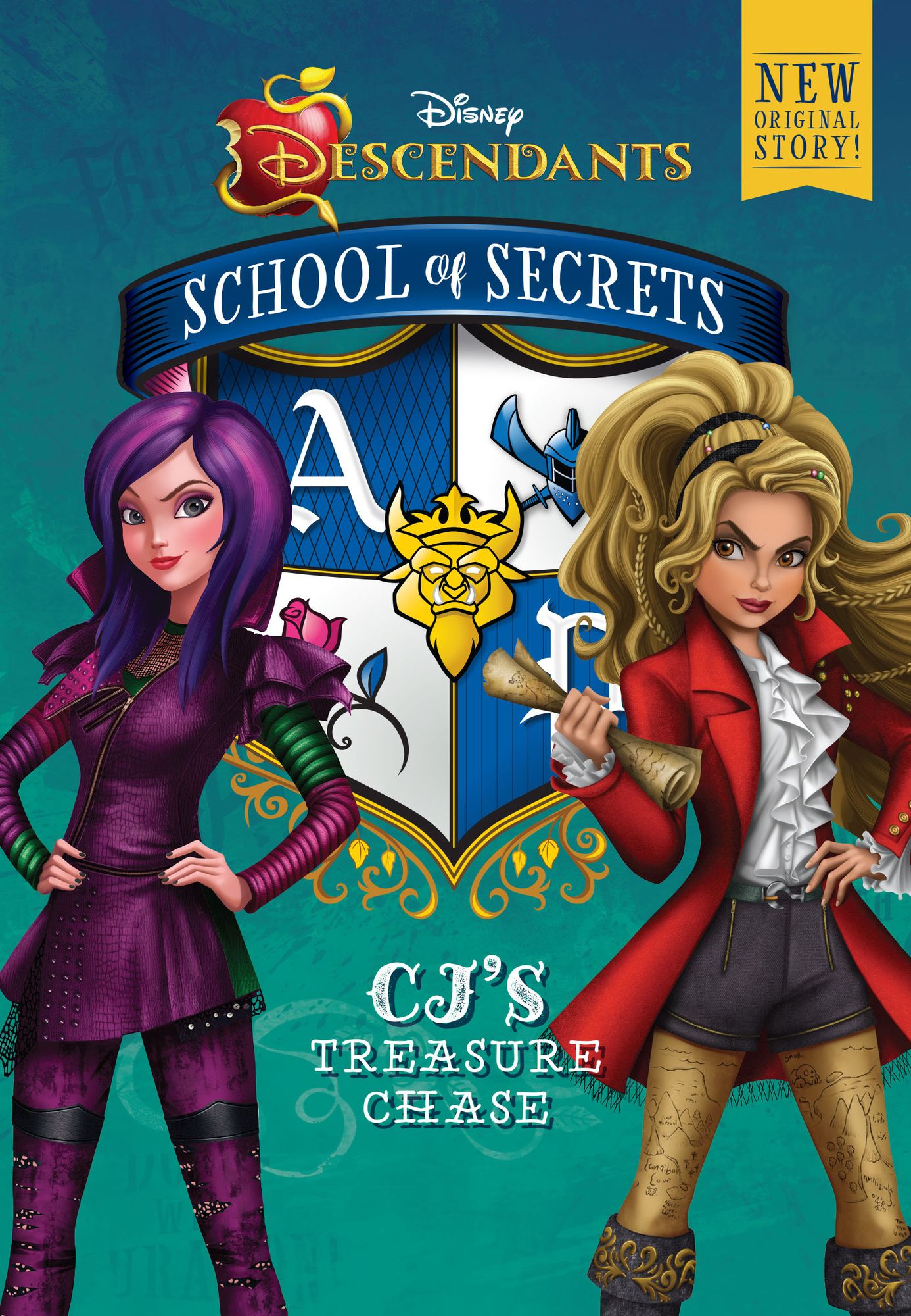 CJ's Treasure Chase (Disney Descendants: School of Secrets Series #1)