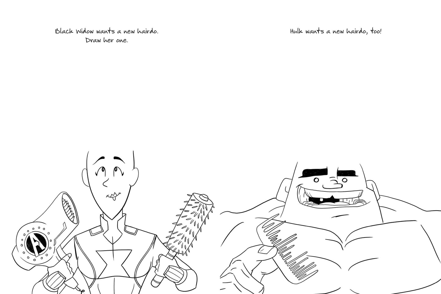Marvel Doodles