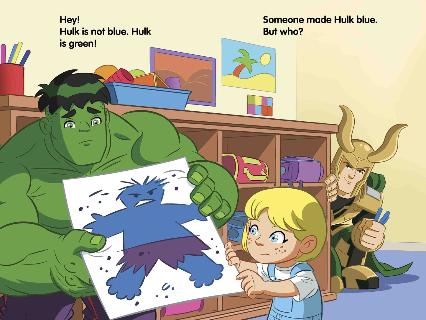 World of Reading Super Hero Adventures: Tricky Trouble!: Level Pre-1