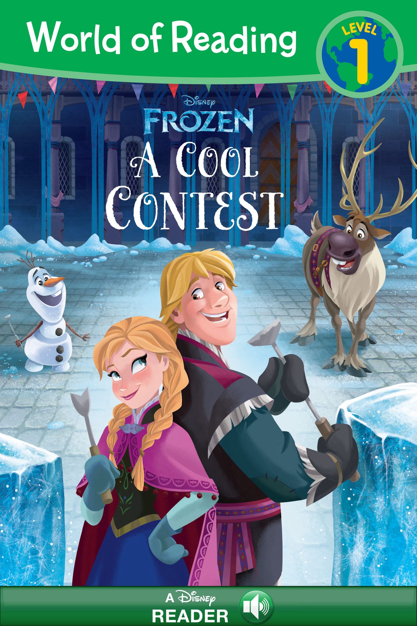 World of Reading Frozen: A Cool Contest: A Disney Read Along (Level 1)