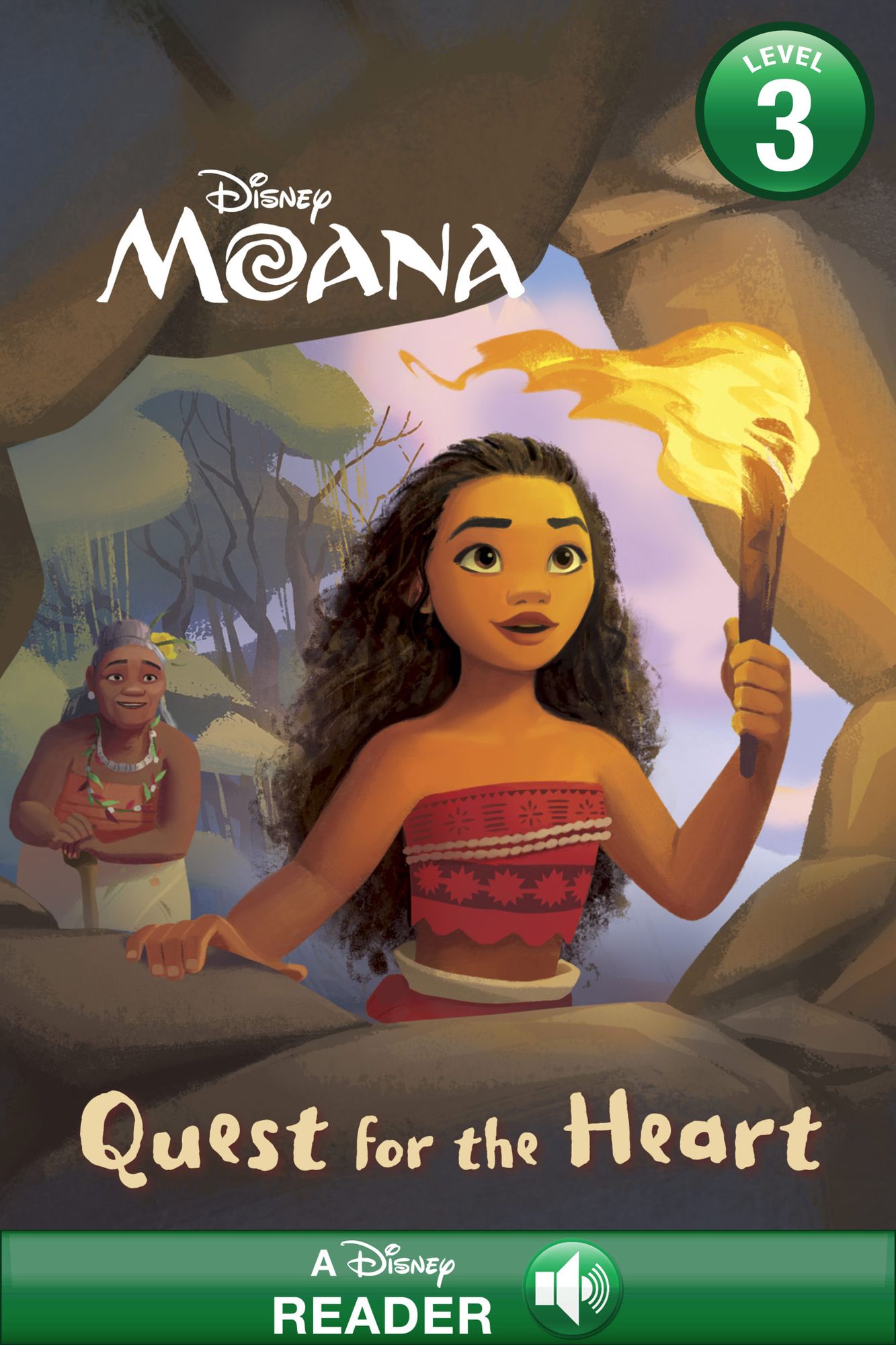 Moana: Quest for the Heart: A Disney Read-Along (Level 3)