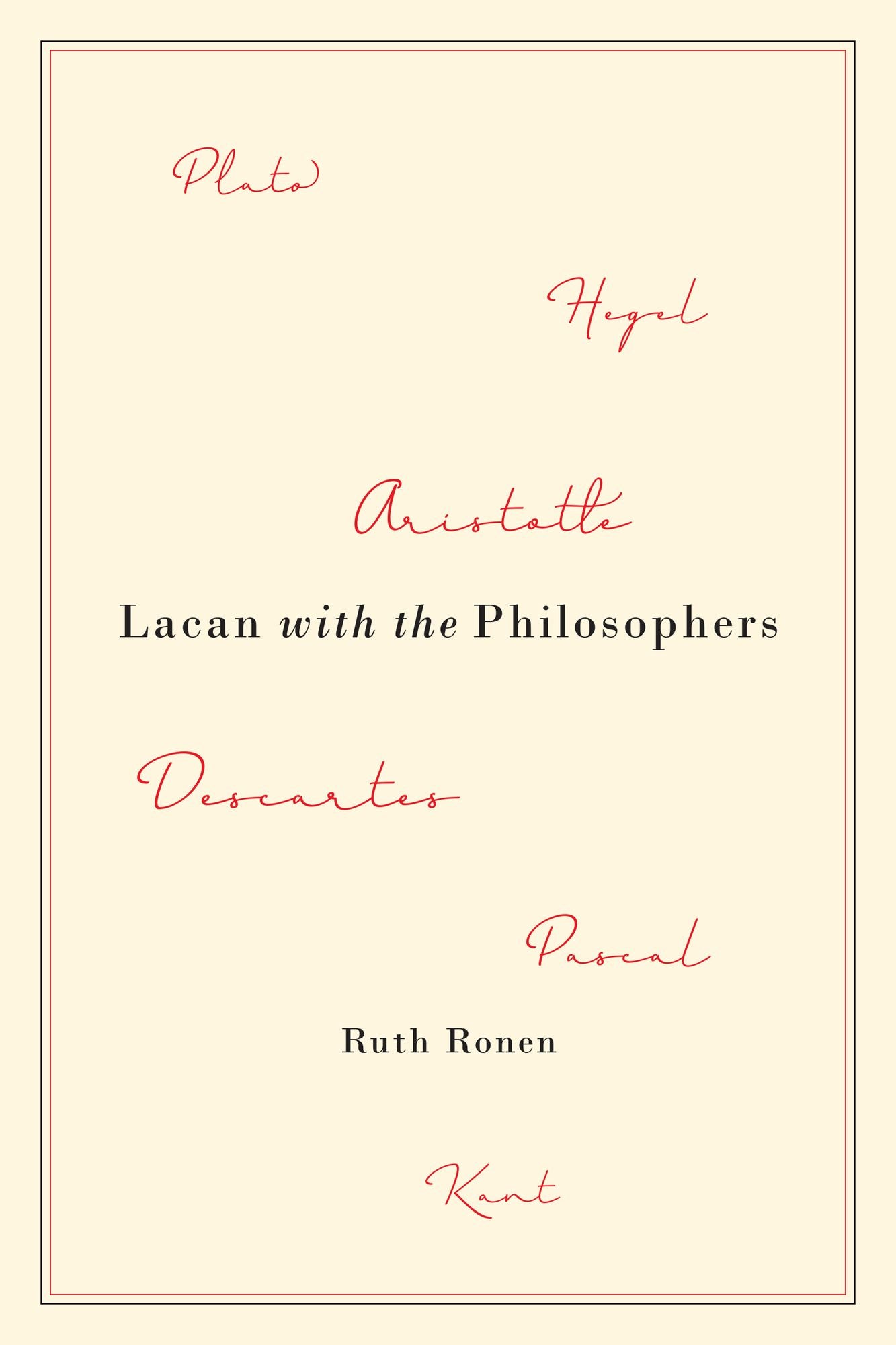 Lacan with the Philosophers