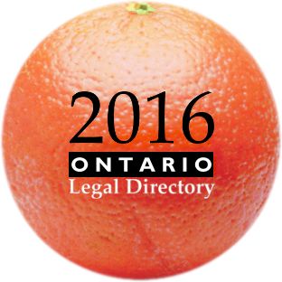 Ontario Legal Directory 2016