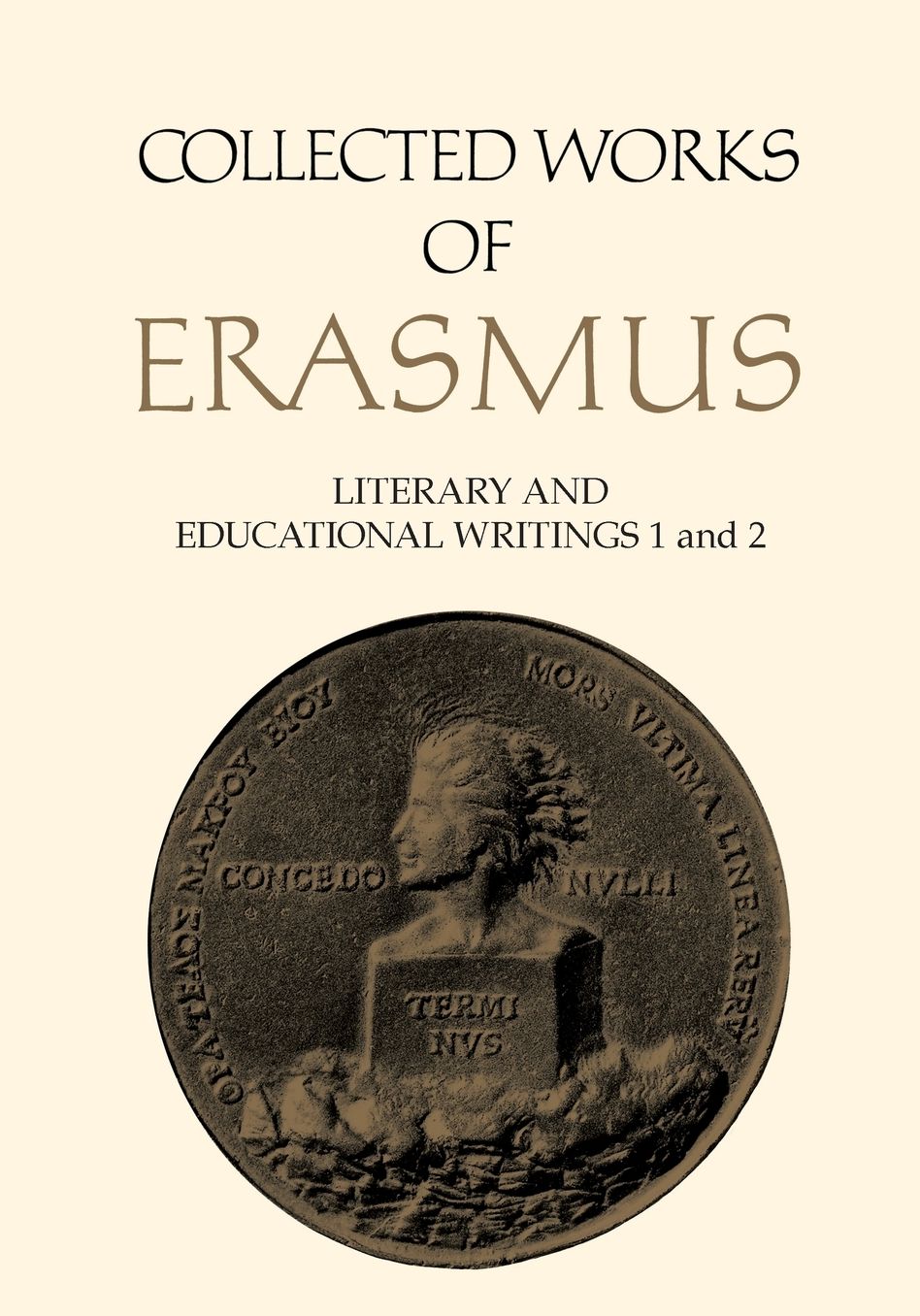 Literary and Educational Writings 1 and 2, Volumes 23 and 24: Antibarbari / Parabolae and De copia / De ratione studii