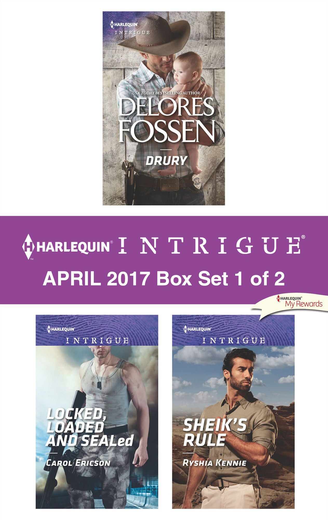 Harlequin Intrigue April 2017 - Box Set 1 of 2: An Anthology