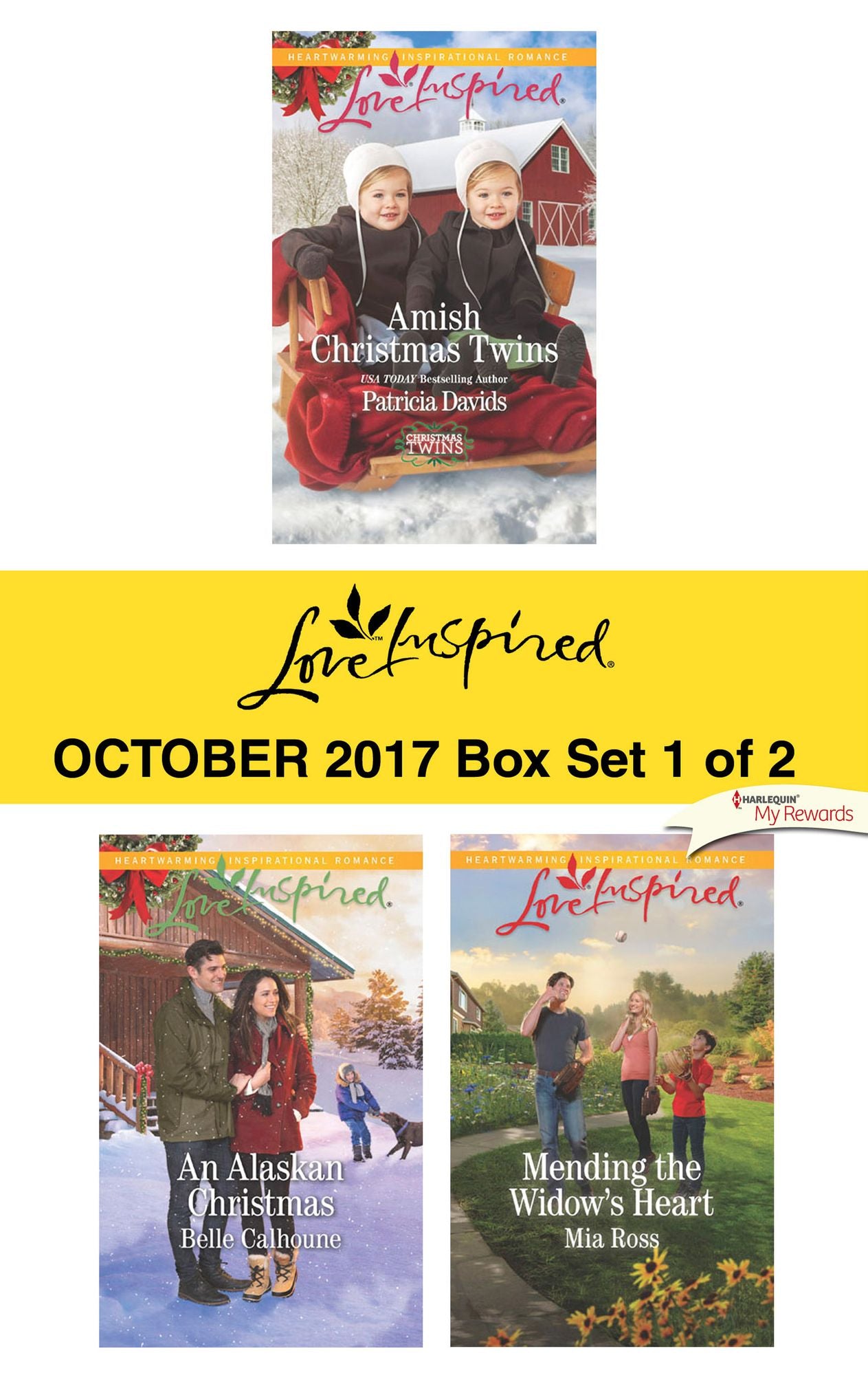 Harlequin Love Inspired October 2017 - Box Set 1 of 2: Amish Christmas TwinsAn Alaskan ChristmasMending the Widow's Heart