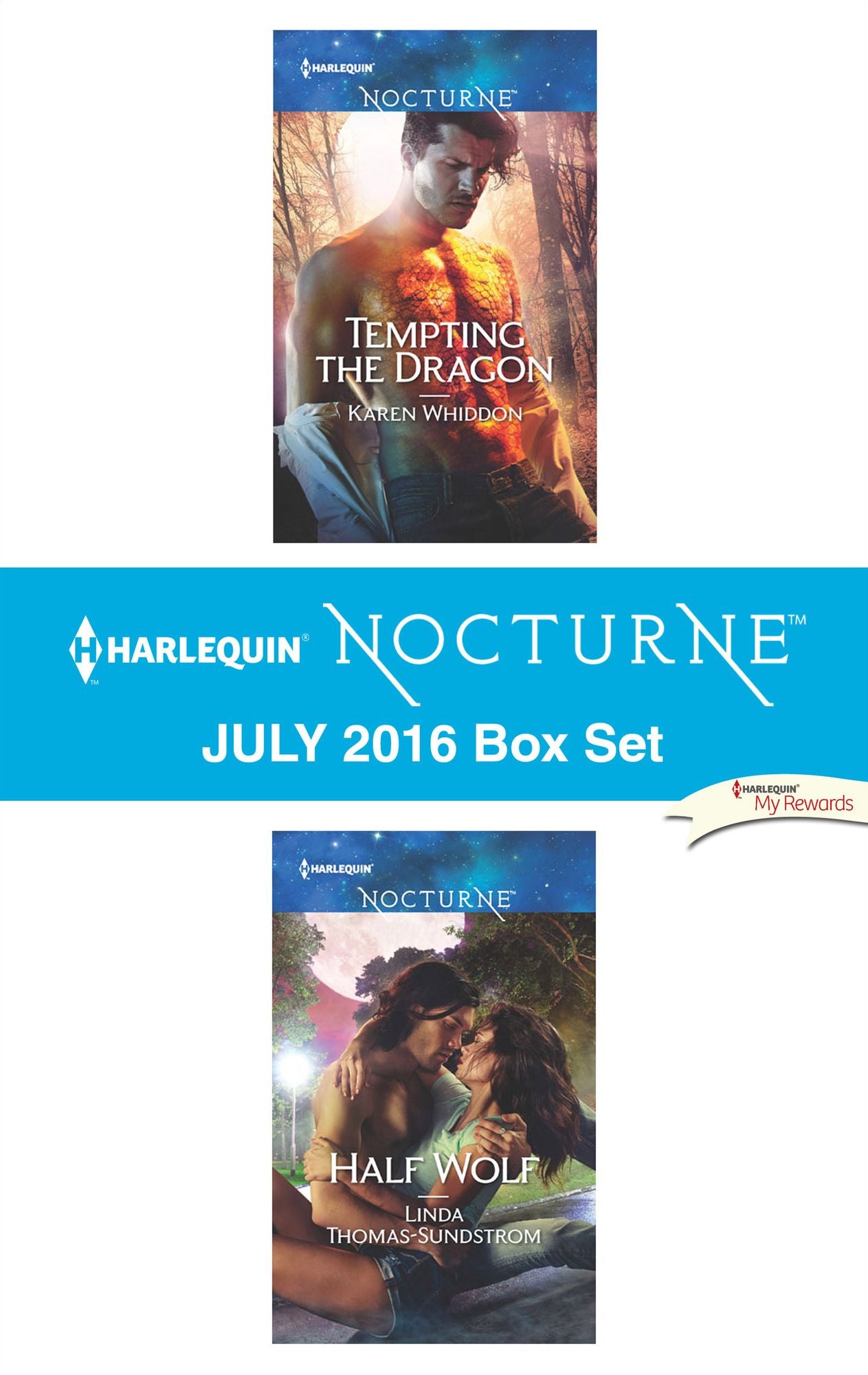 Harlequin Nocturne July 2016 Box Set: Tempting the DragonHalf Wolf