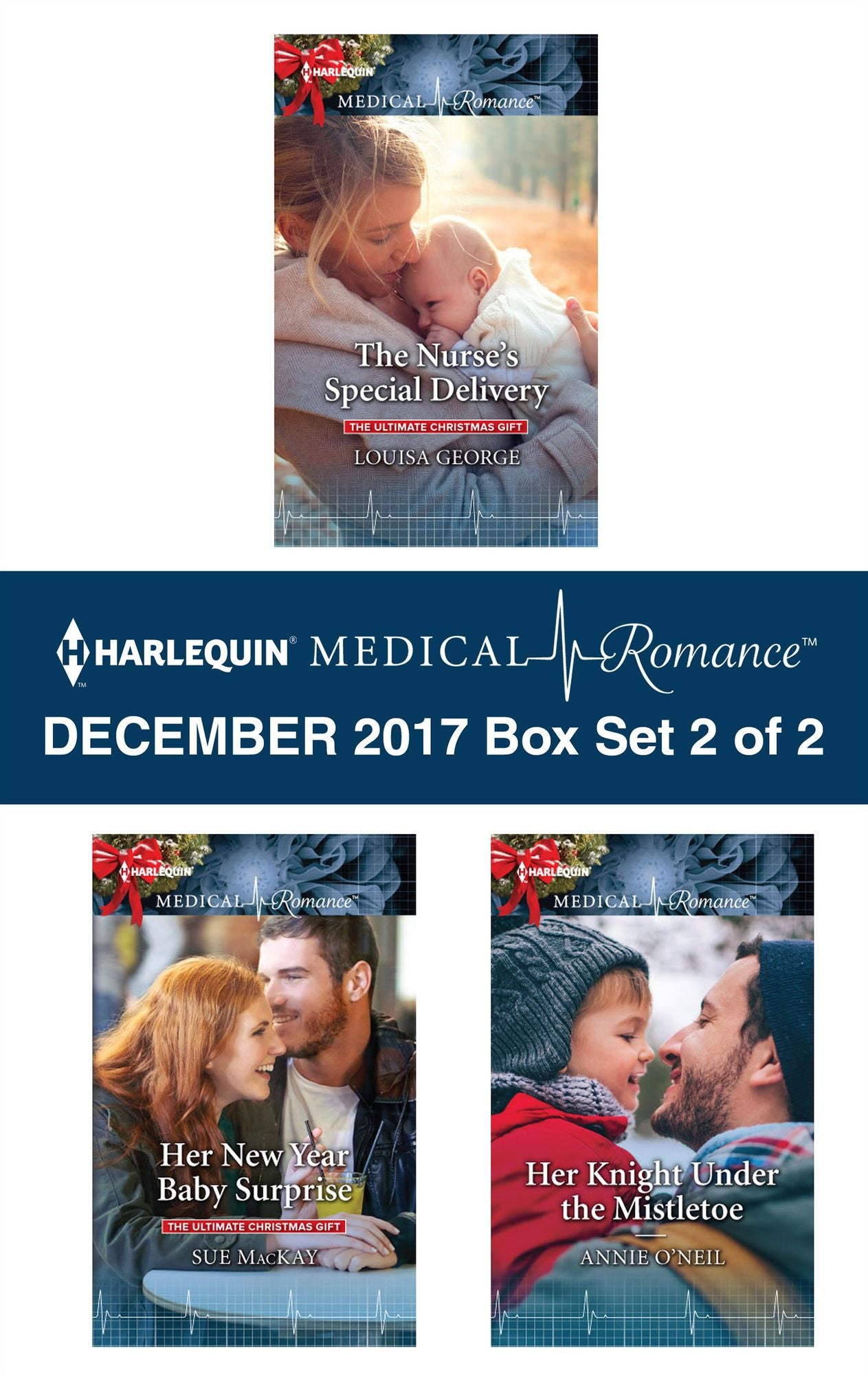Harlequin Medical Romance December 2017 - Box Set 2 of 2: The Nurse's Special DeliveryHer New Year Baby SurpriseHer Knight Under the Mistletoe