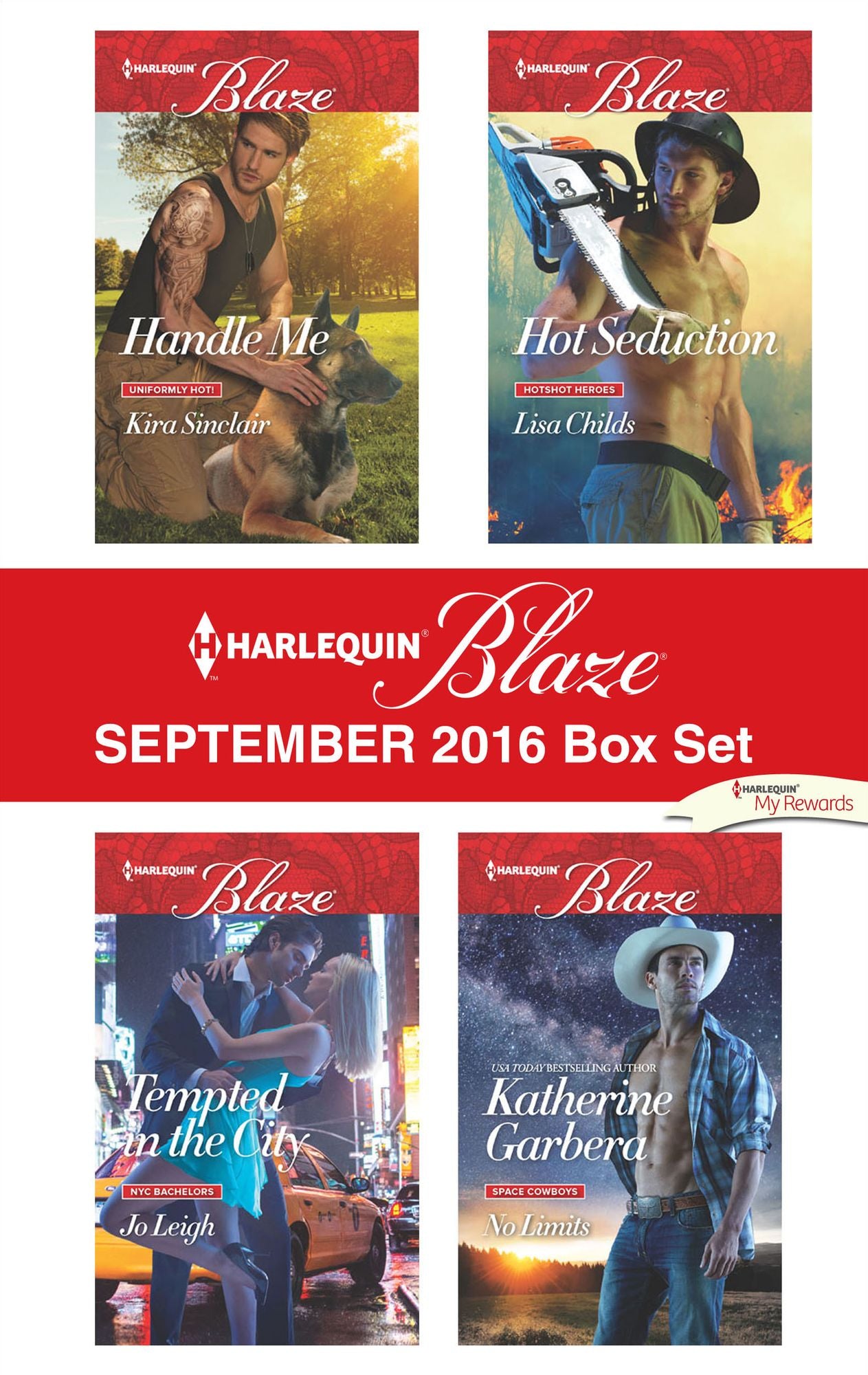 Harlequin Blaze September 2016 Box Set: Handle MeTempted in the CityHot SeductionNo Limits