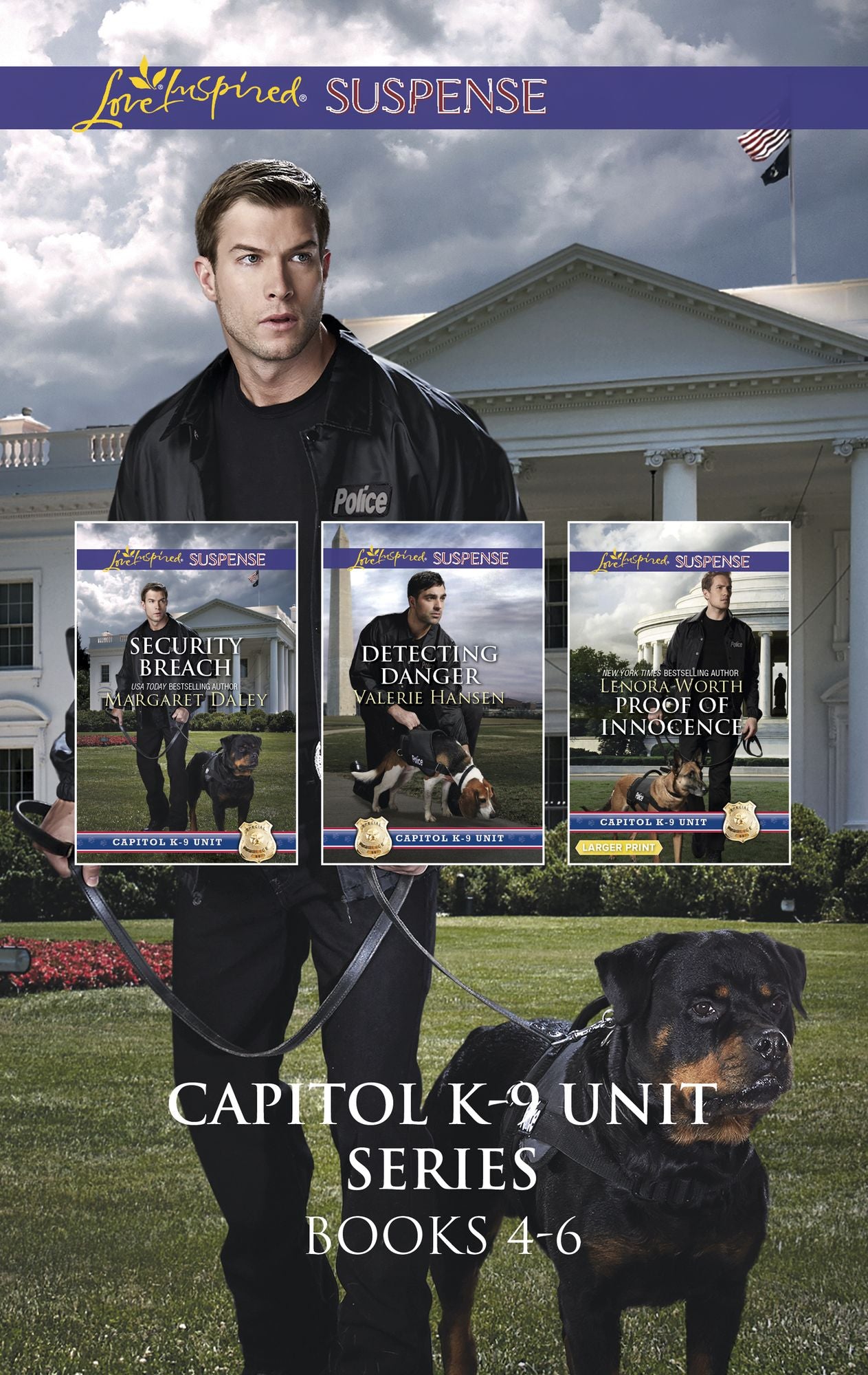 Capitol K-9 Unit Series Books 4-6: Security BreachDetecting DangerProof of Innocence