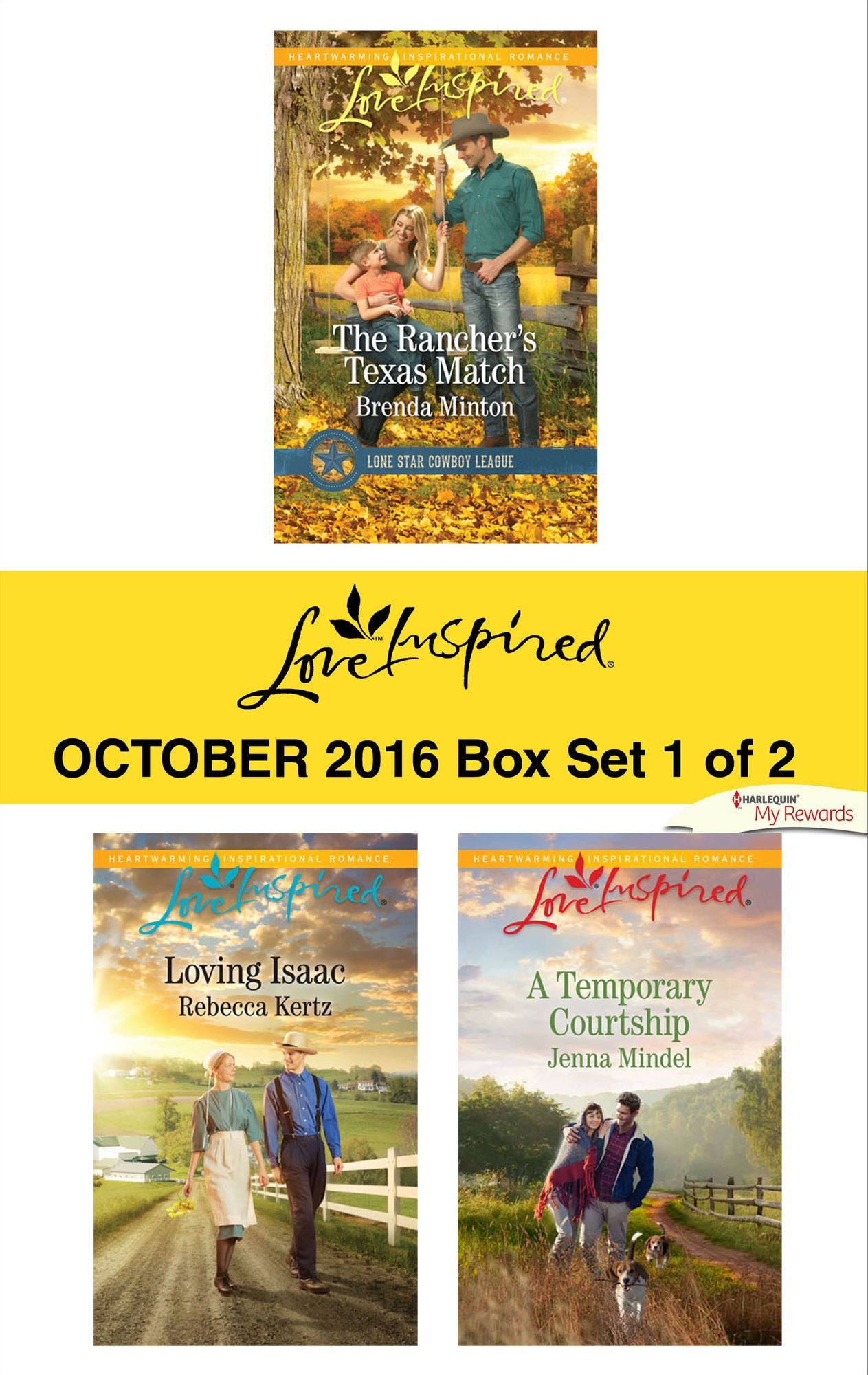 Harlequin Love Inspired October 2016 - Box Set 1 of 2: The Rancher's Texas MatchLoving IsaacA Temporary Courtship