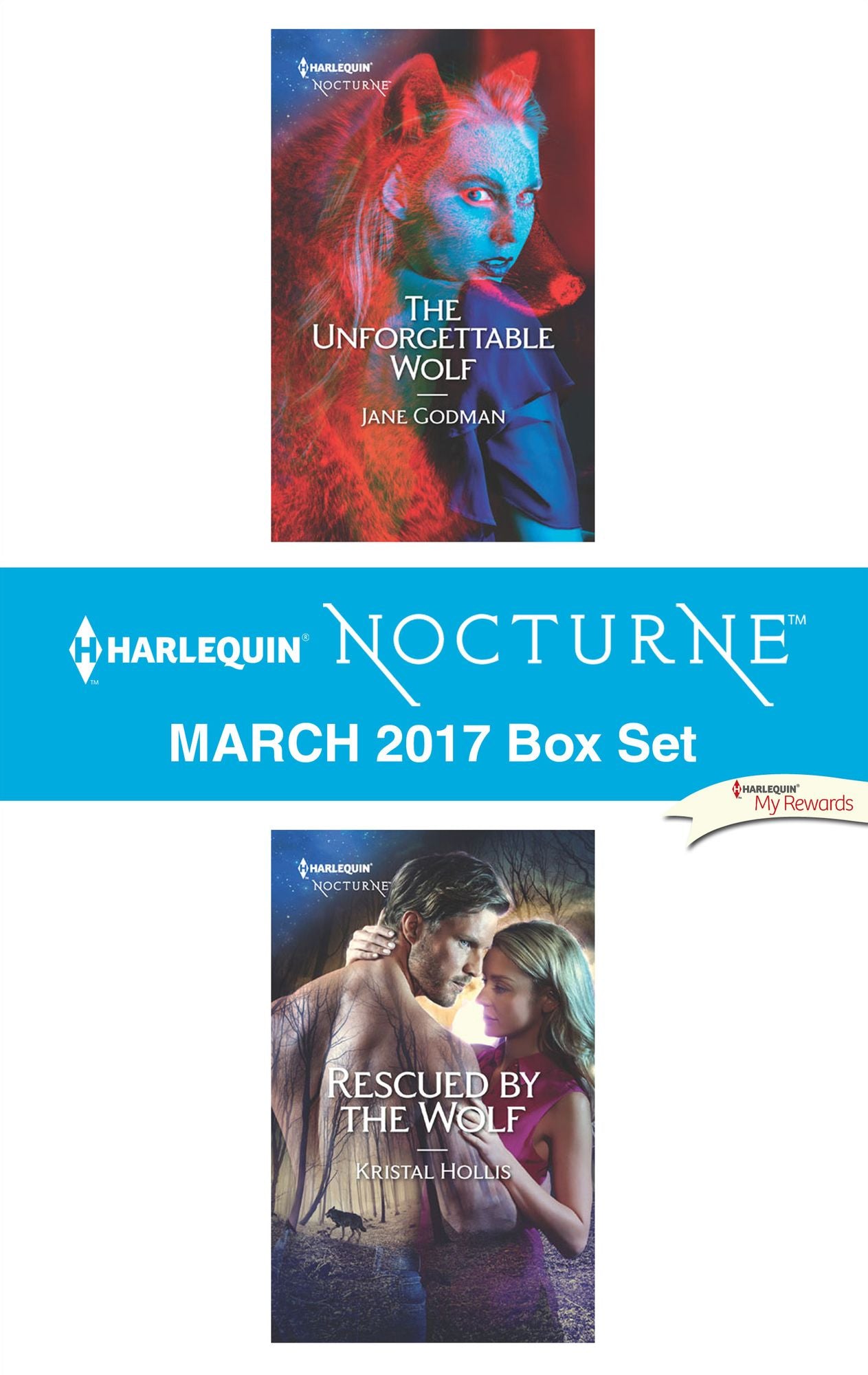 Harlequin Nocturne March 2017 Box Set: The Unforgettable WolfRescued by the Wolf