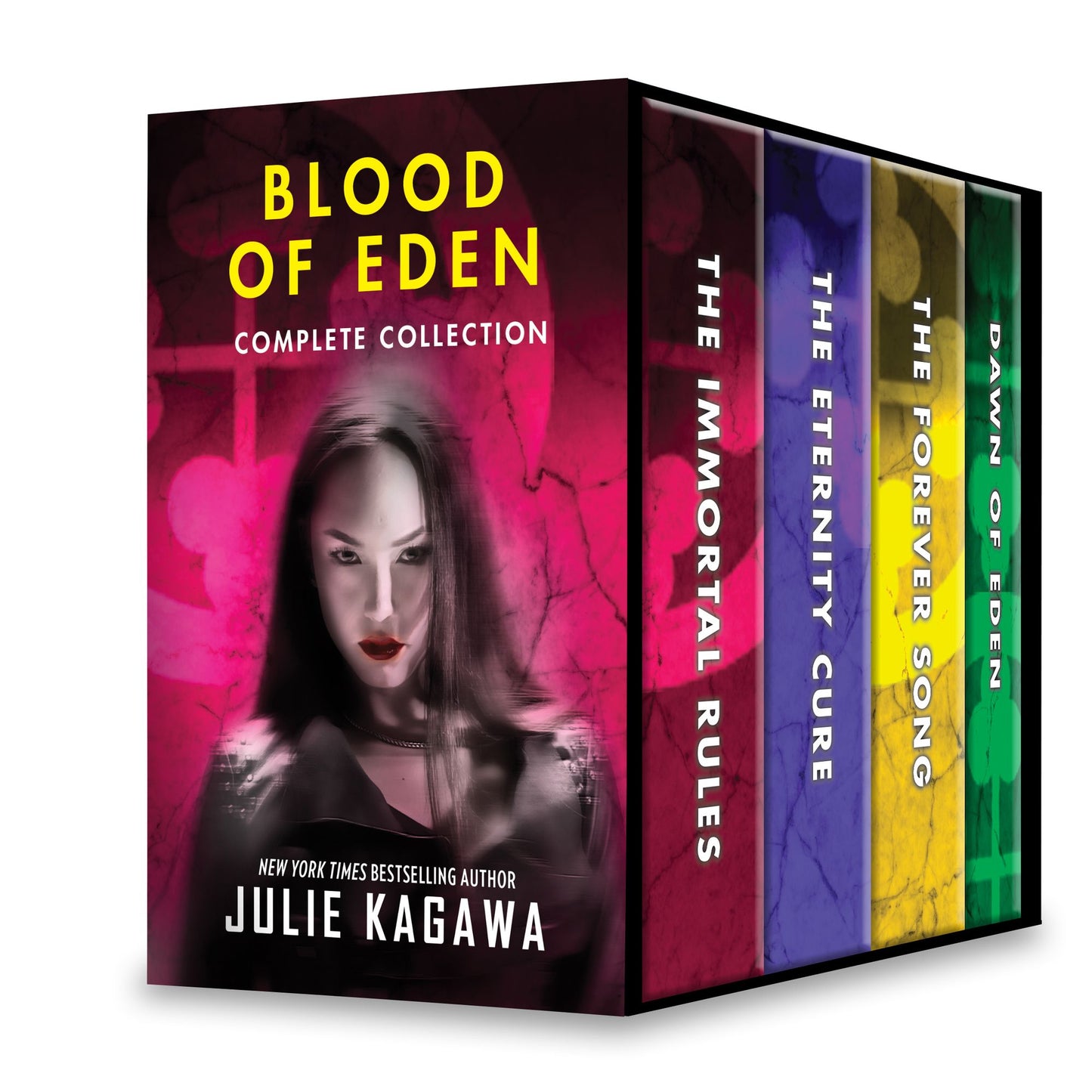 Julie Kagawa Blood of Eden Complete Collection: The Immortal RulesThe Eternity CureThe Forevern SongDawn of Eden