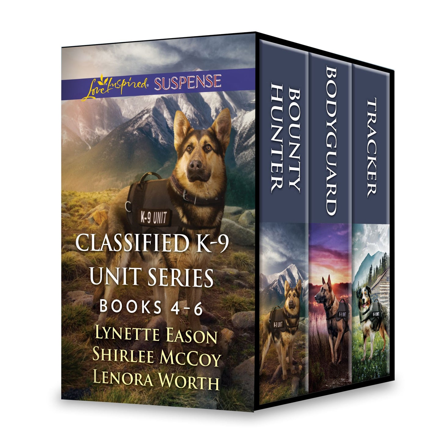 Classified K-9 Unit Series Books 4-6: Bounty HunterBodyguardTracker