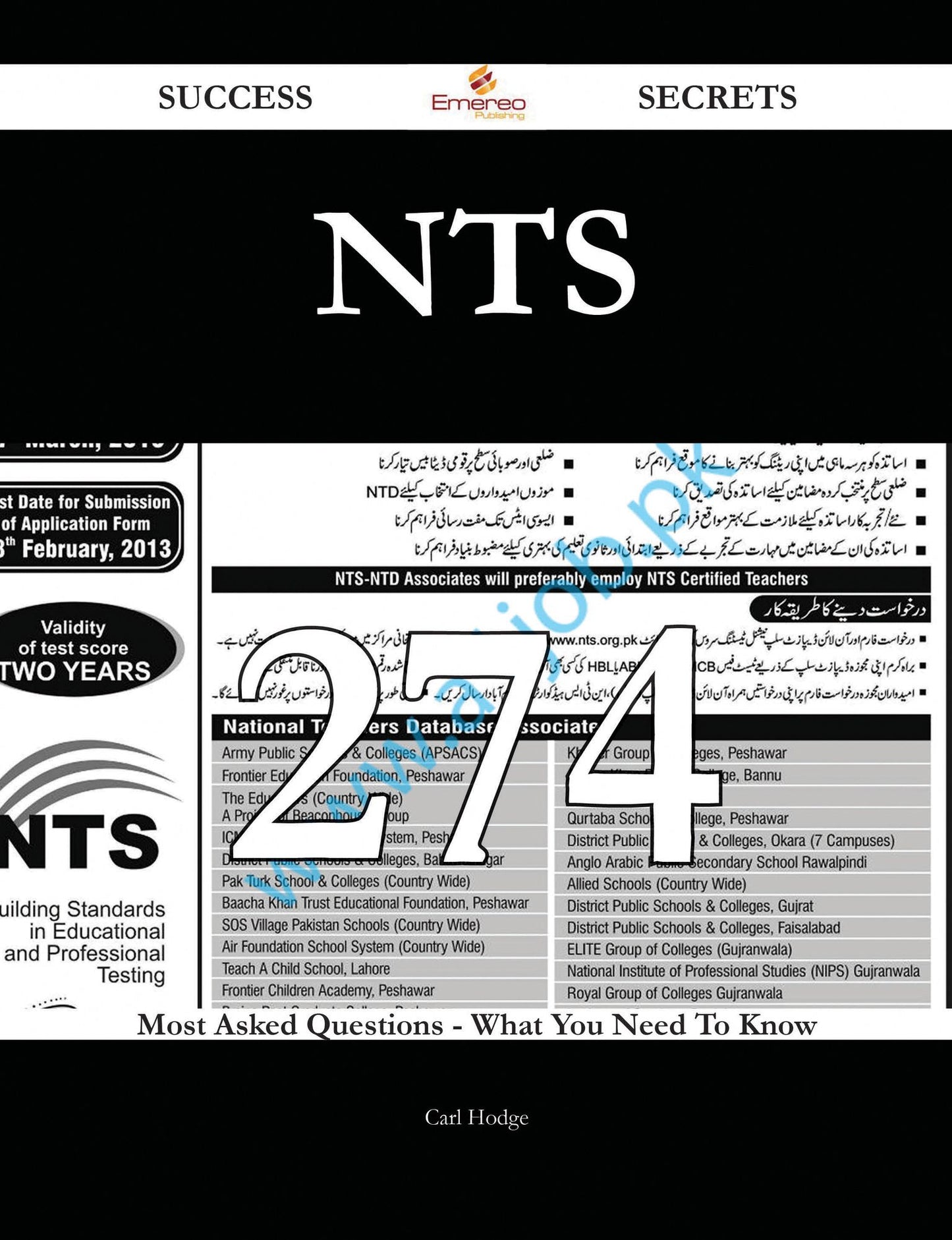 NTS 274 Success Secrets - 274 Most Asked Questions On NTS - What You Need To Know
