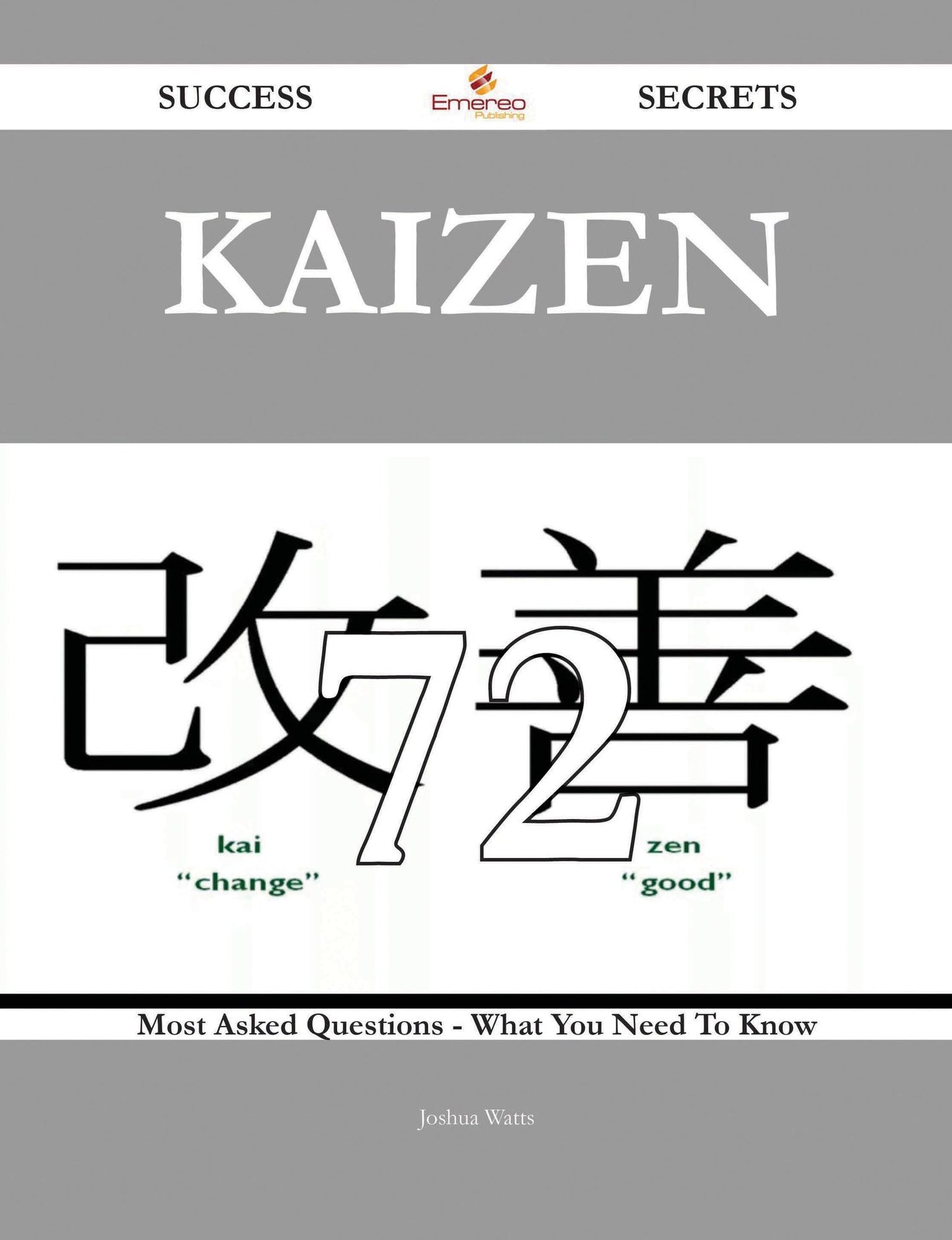 kaizen 72 Success Secrets - 72 Most Asked Questions On kaizen - What You Need To Know