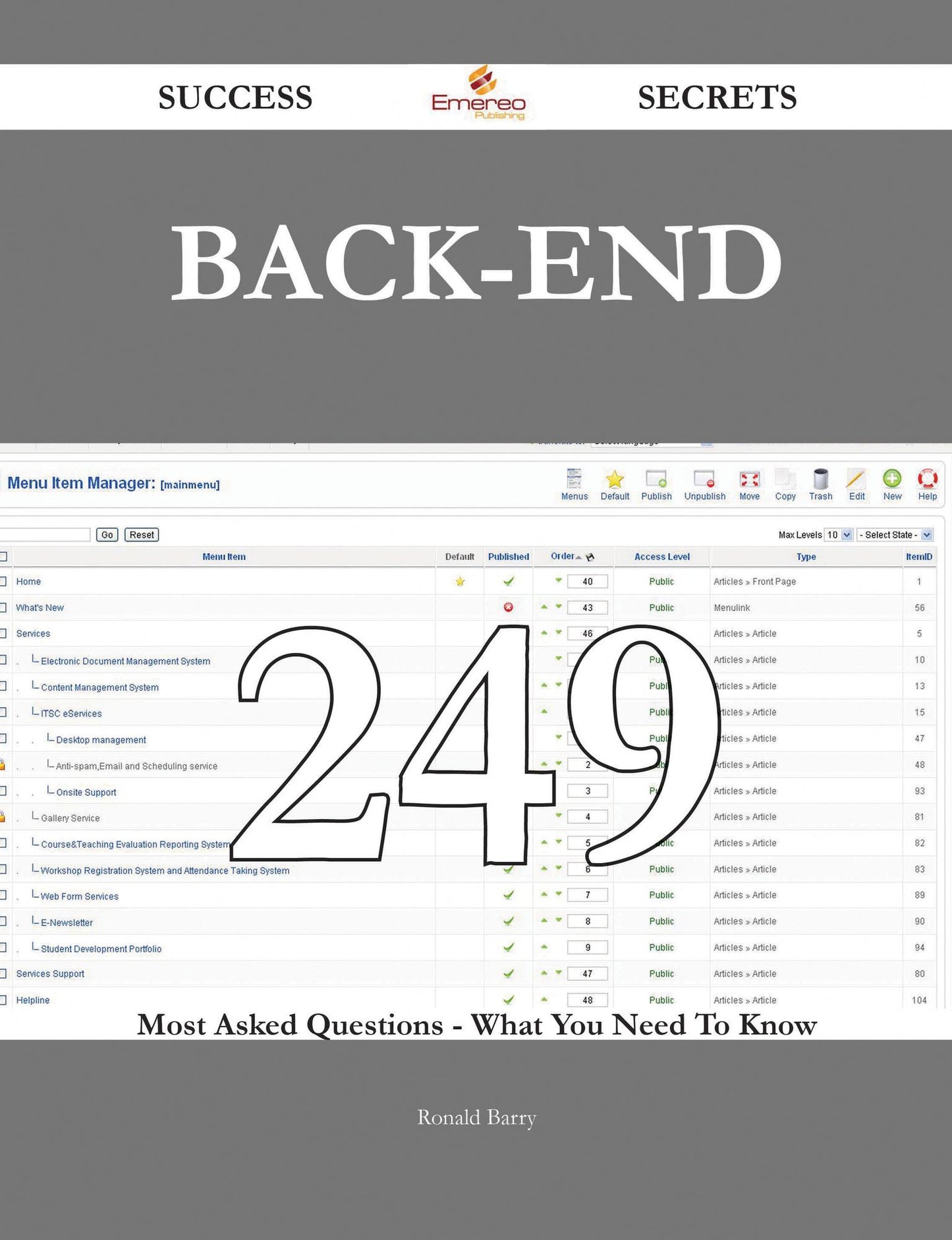 Back-End 249 Success Secrets - 249 Most Asked Questions On Back-End - What You Need To Know