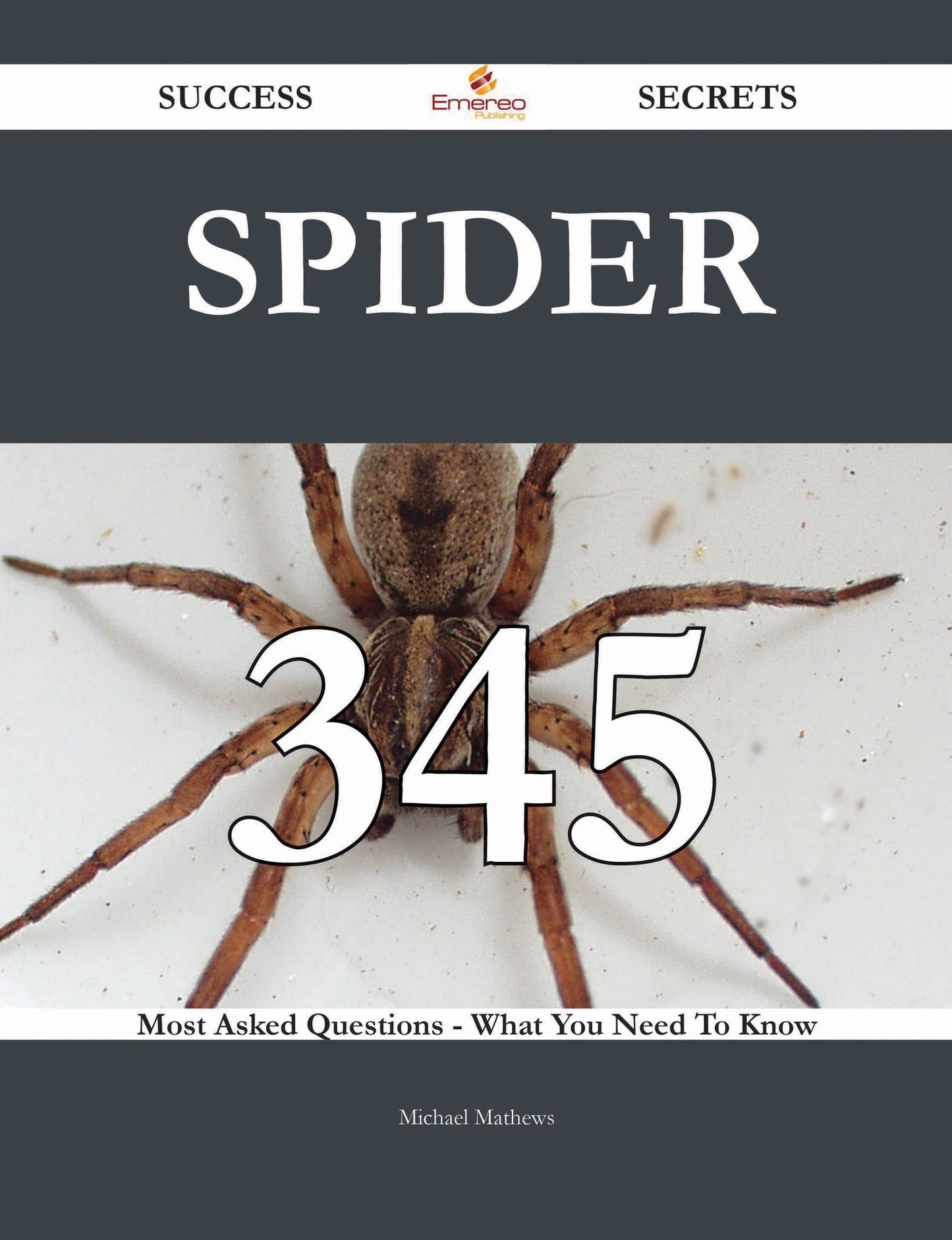 Spider 345 Success Secrets - 345 Most Asked Questions On Spider - What You Need To Know