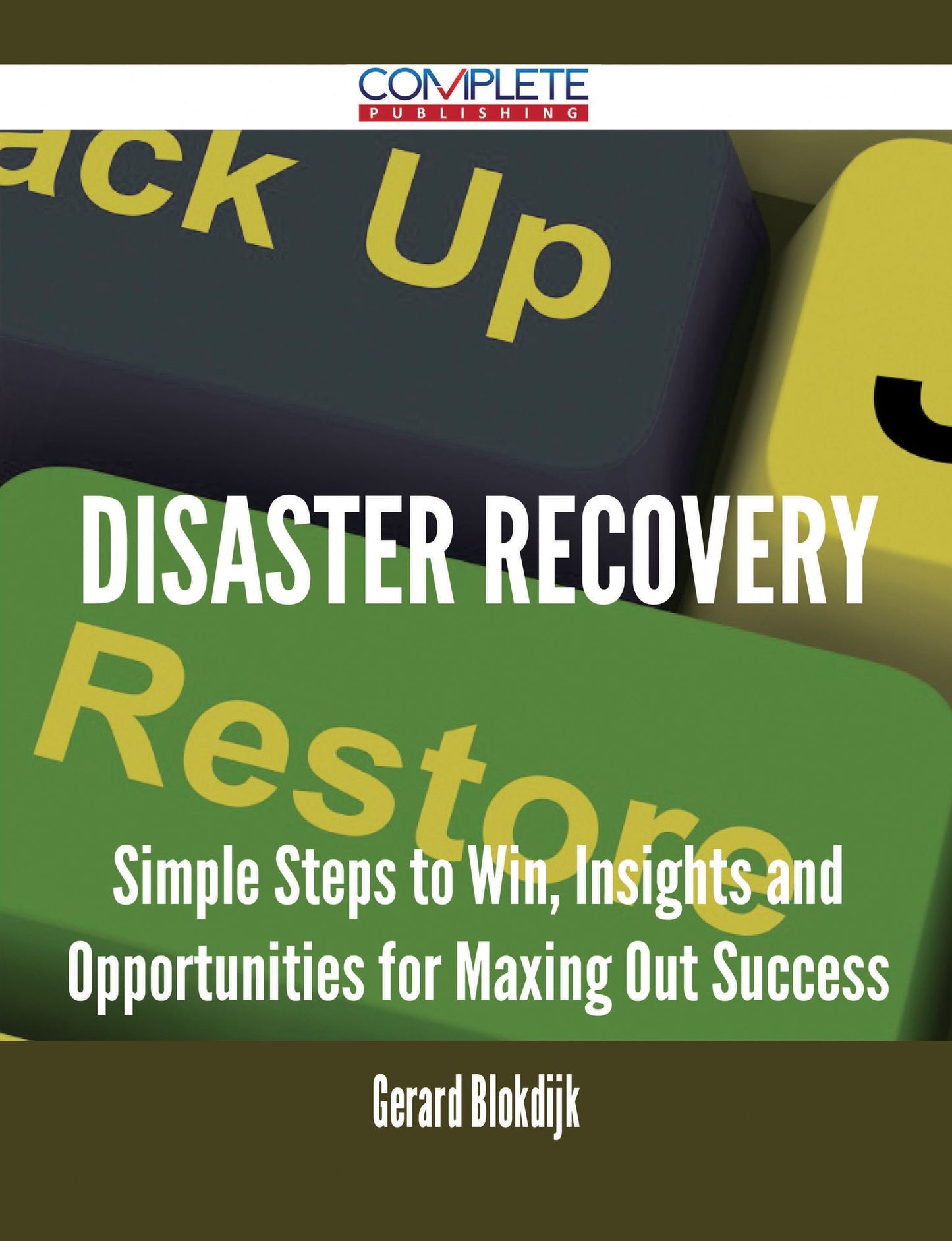 Disaster Recovery - Simple Steps to Win, Insights and Opportunities for Maxing Out Success