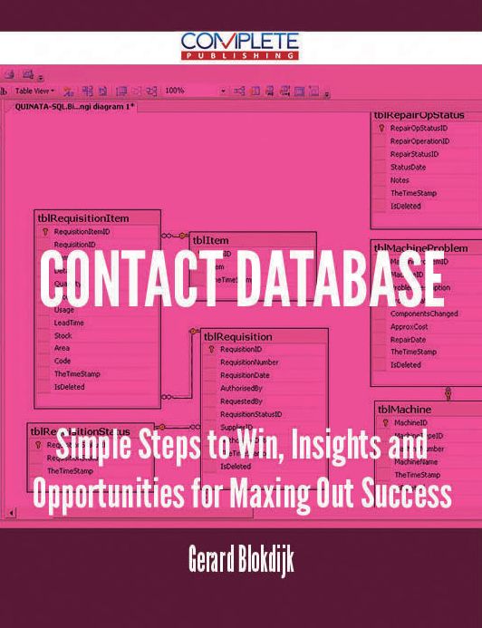 contact database - Simple Steps to Win, Insights and Opportunities for Maxing Out Success