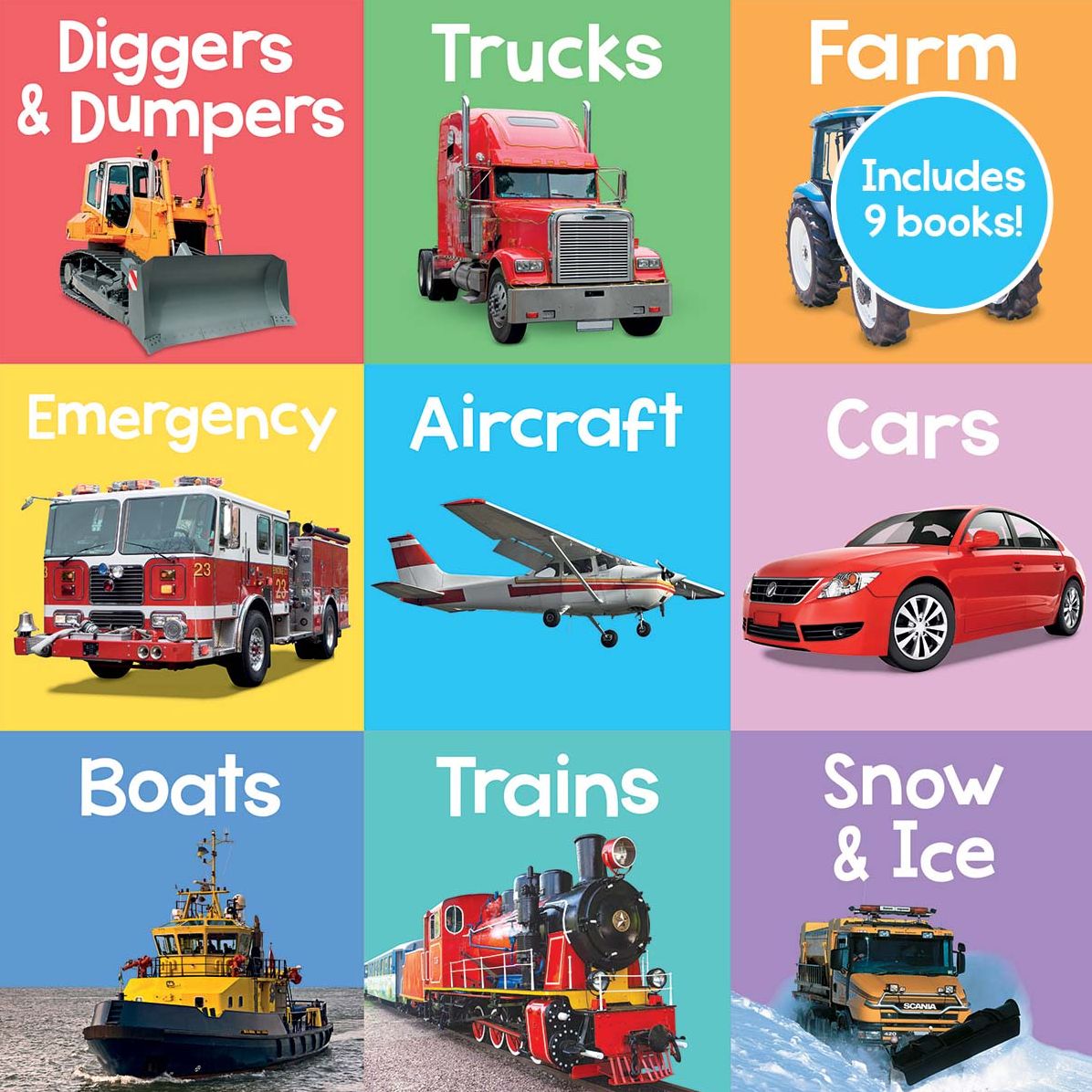 My Little Learning Library: Mighty Movers