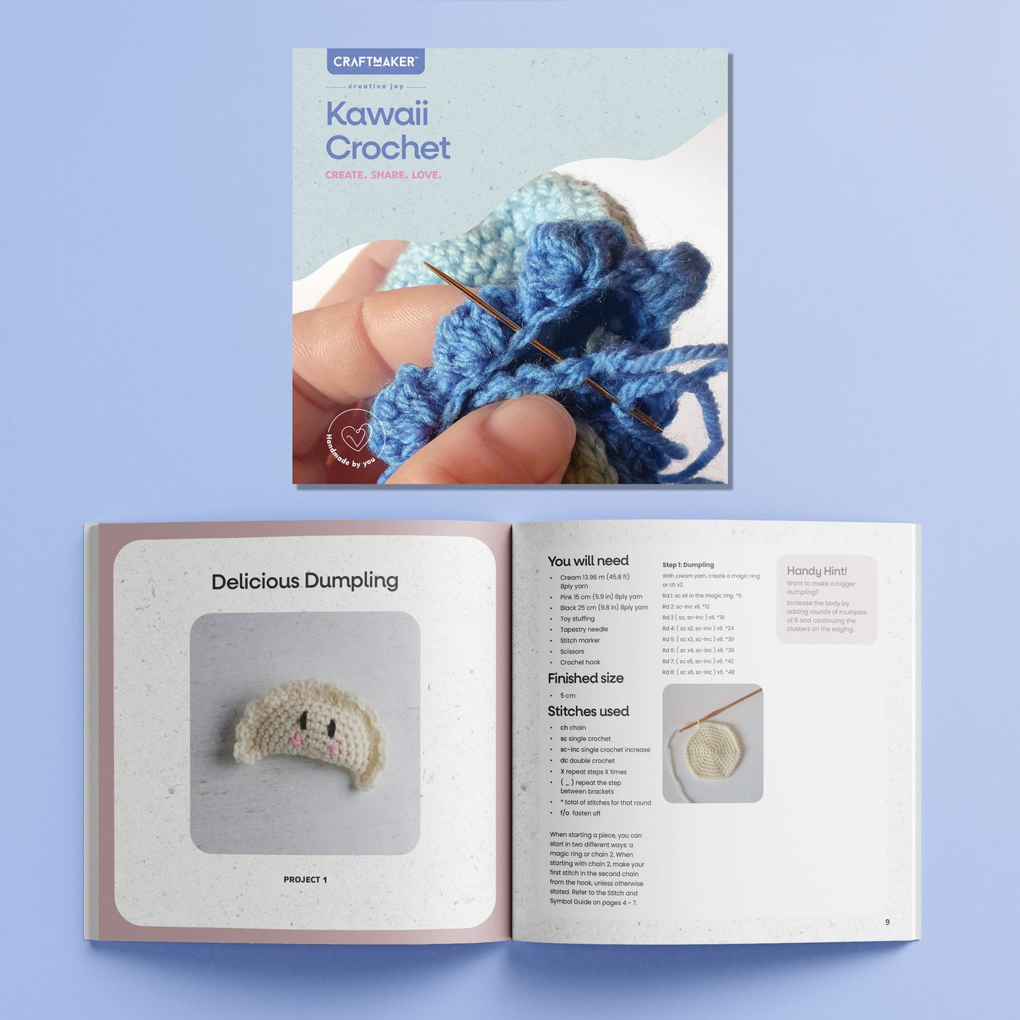 CraftMaker - Cute Kawaii Crochet Kit