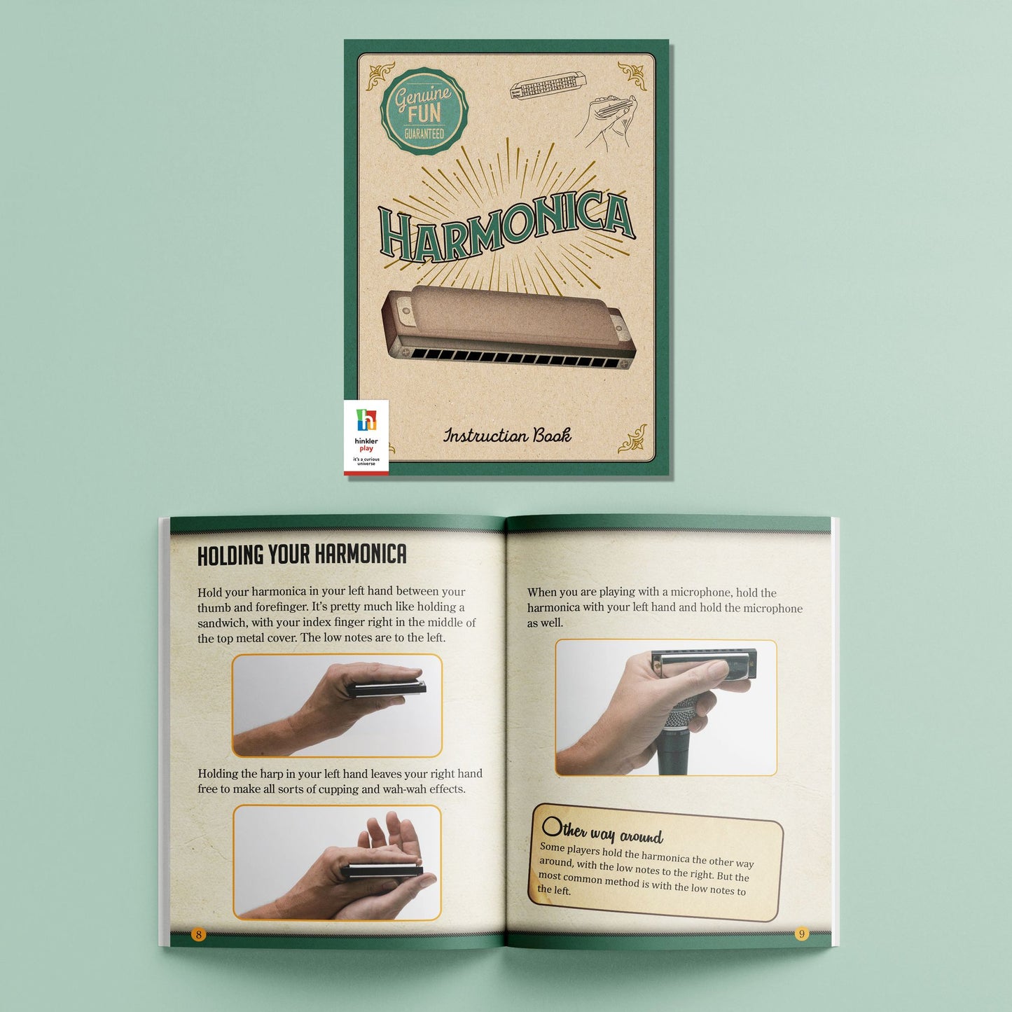 Retro Boxes Learn Harmonica