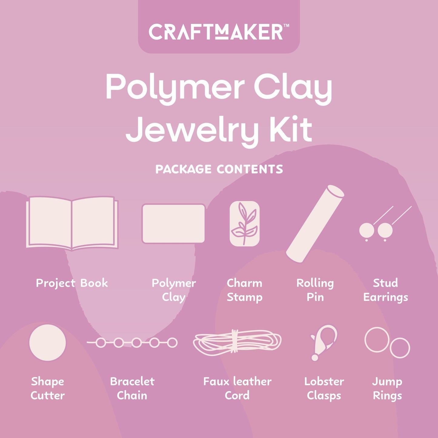 CraftMaker - Polymer Clay Jewlery Kit