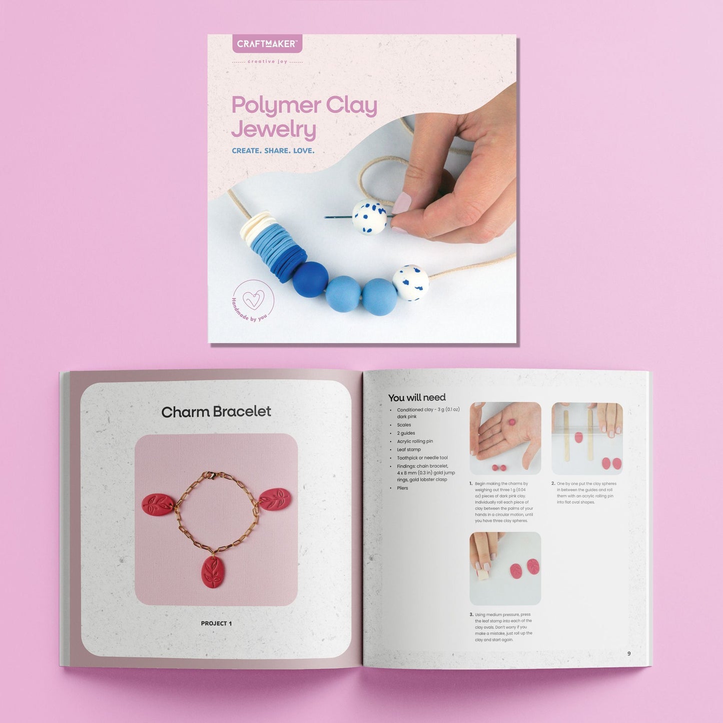 CraftMaker - Polymer Clay Jewlery Kit