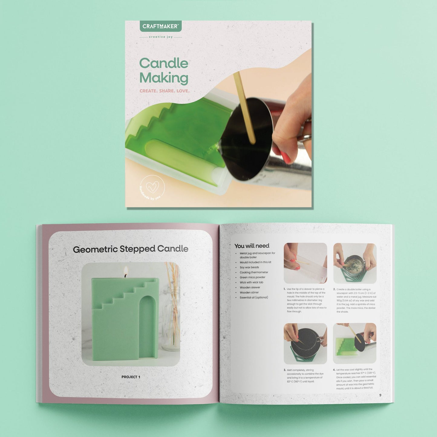 CraftMaker - Classic Candle Making Kit