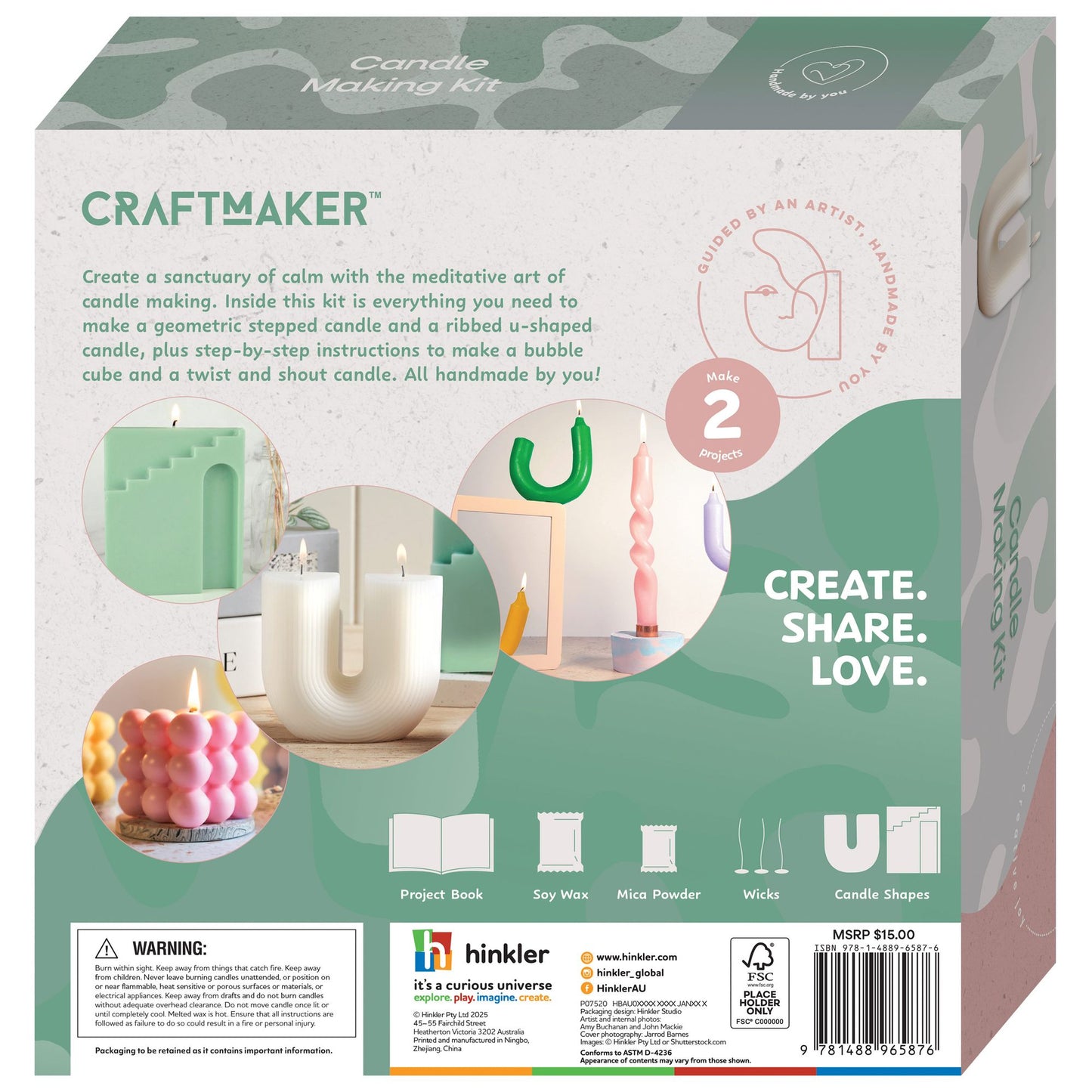 CraftMaker - Classic Candle Making Kit