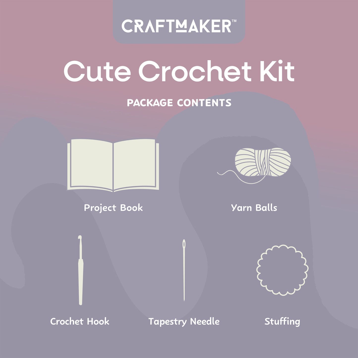 CraftMaker - Cute Crochet Kit