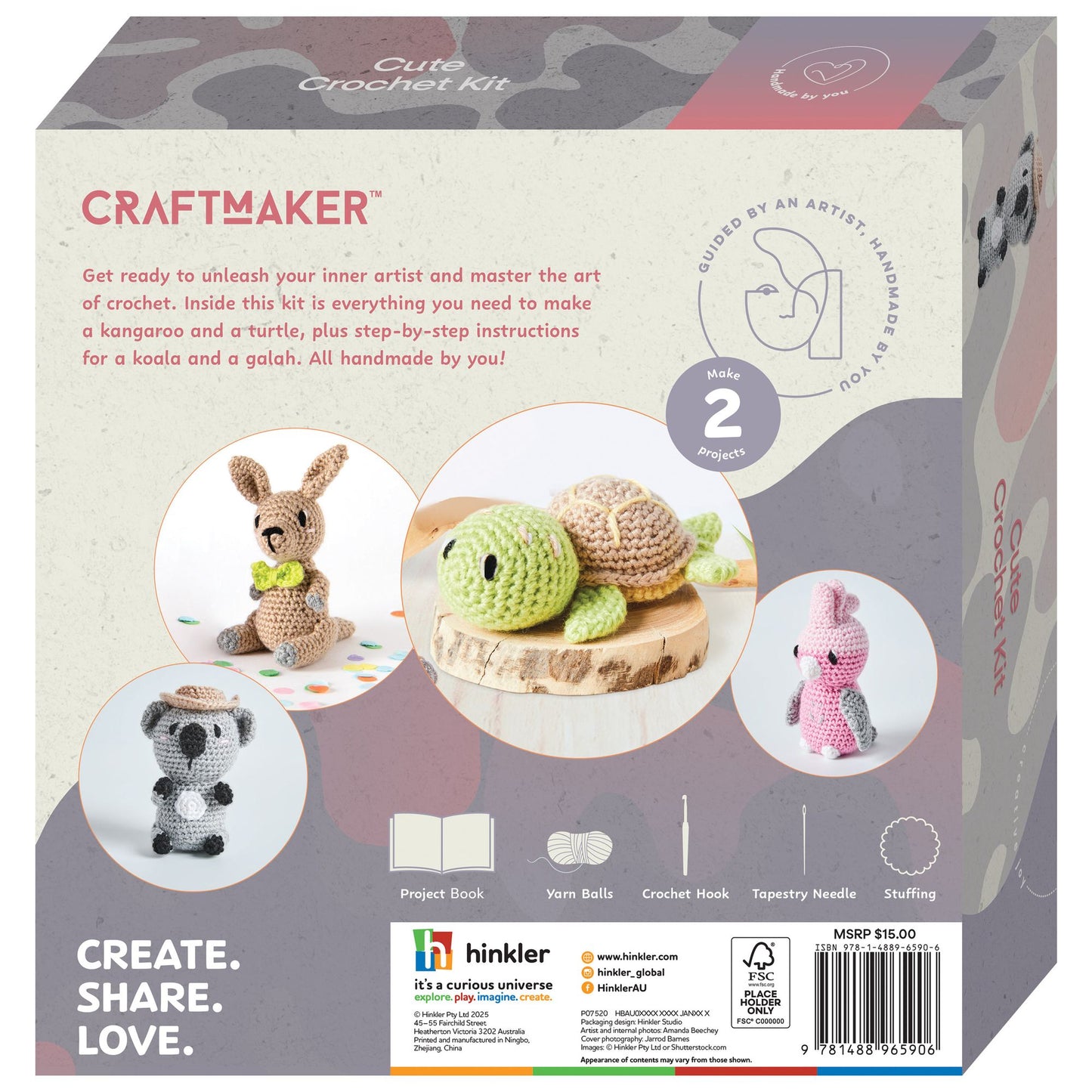 CraftMaker - Cute Crochet Kit