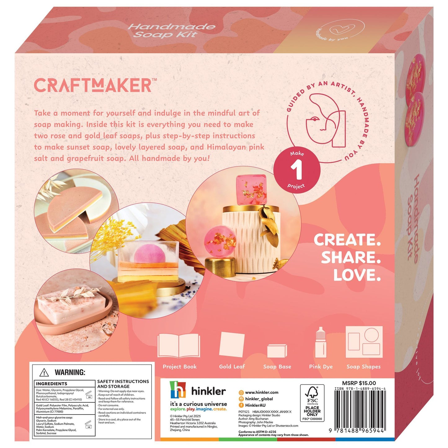 CraftMaker - Handmade Soap Kit