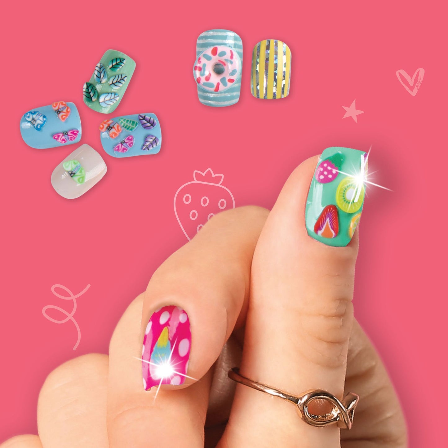 Curious Craft Nail Charms Kit