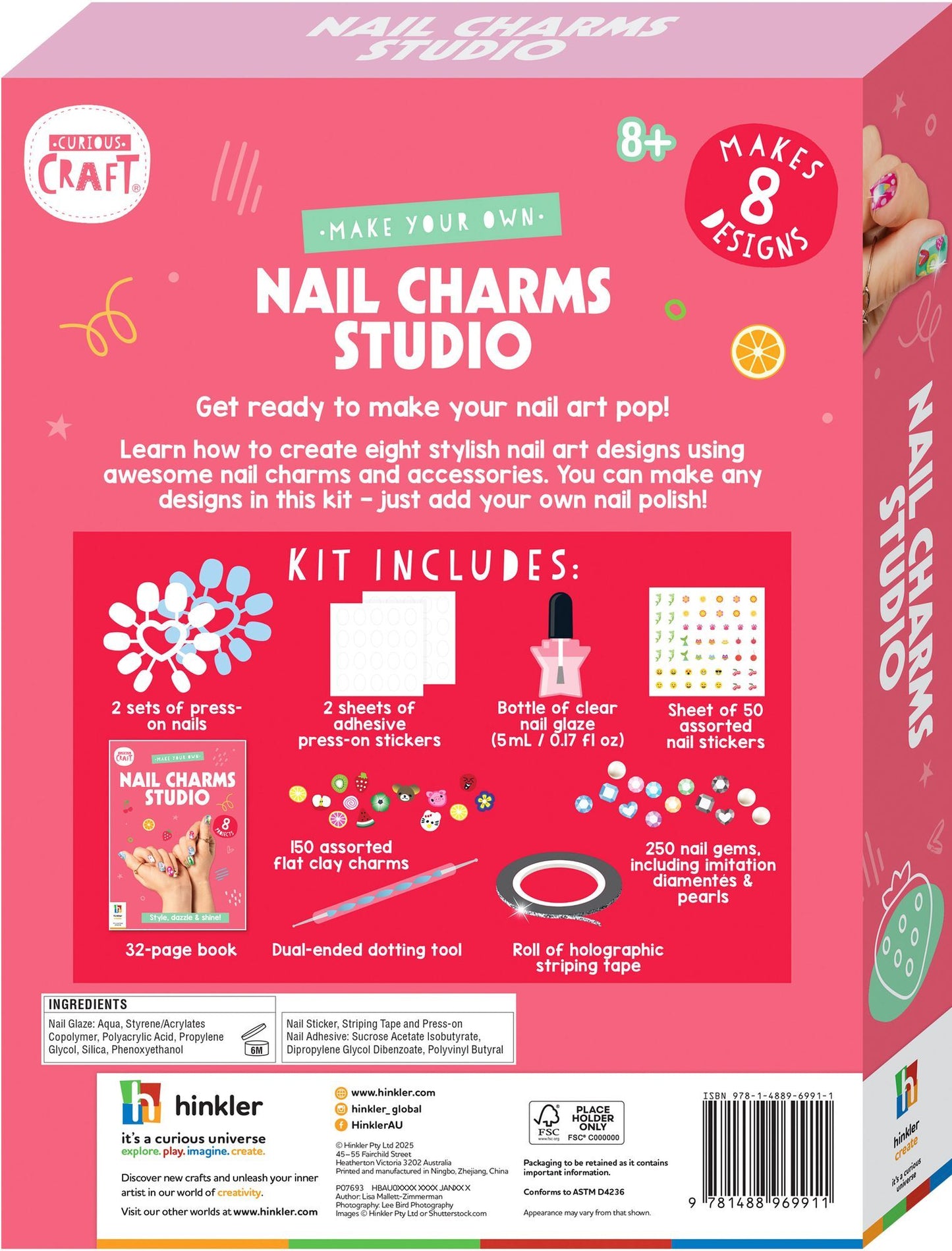 Curious Craft Nail Charms Kit