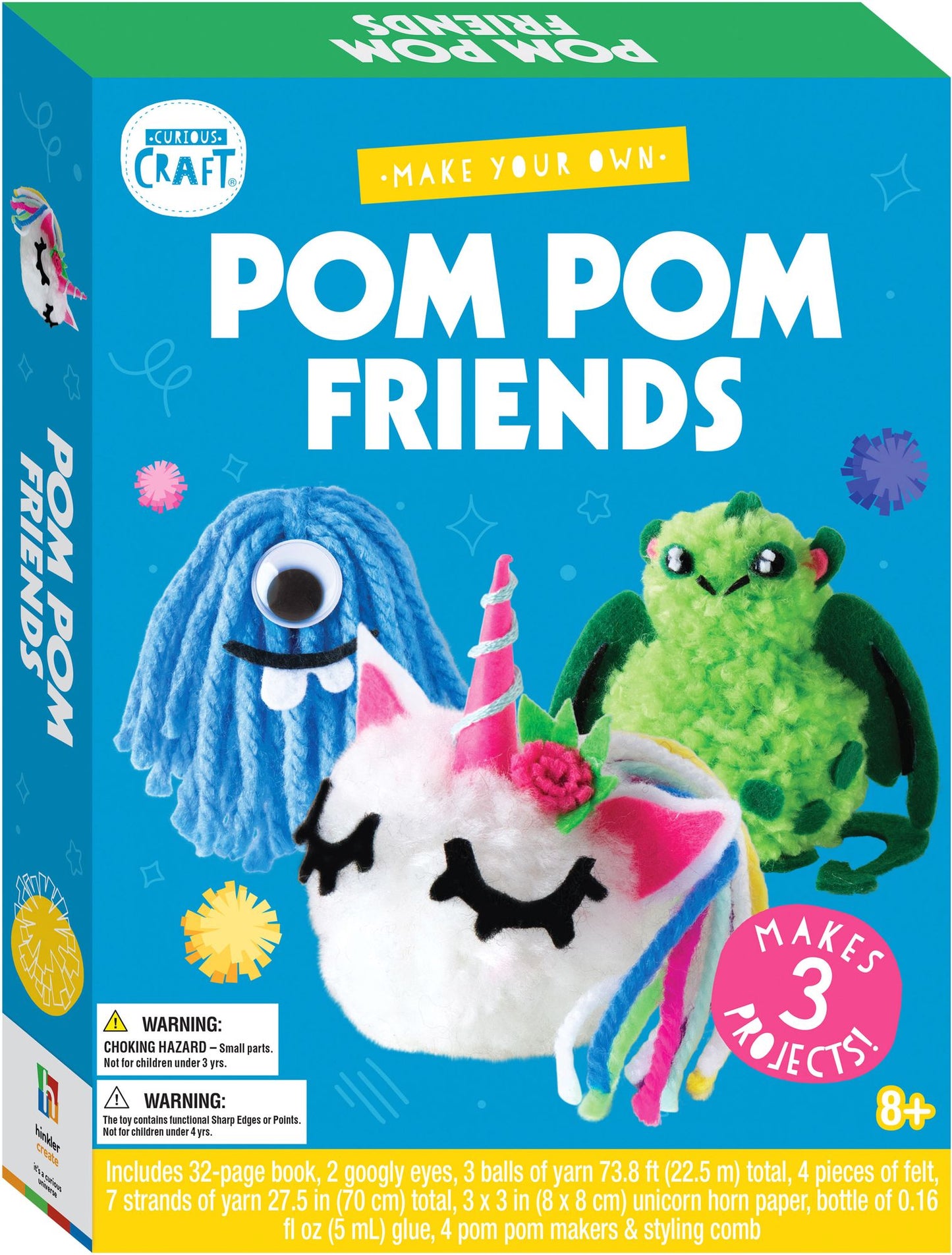 Curious Craft Pom Pom Friends