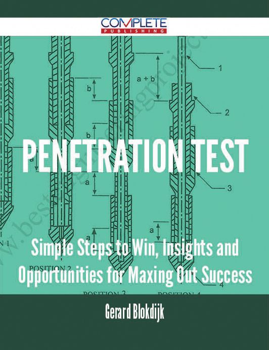 Penetration Test - Simple Steps to Win, Insights and Opportunities for Maxing Out Success