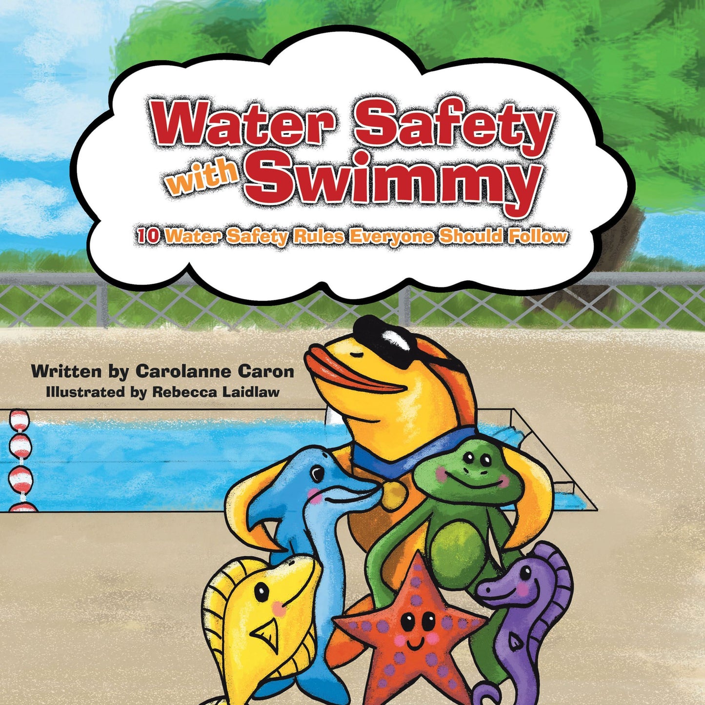 Water Safety with Swimmy: 10 Water Safety Rules Everyone Should Follow (PagePerfect NOOK Book)