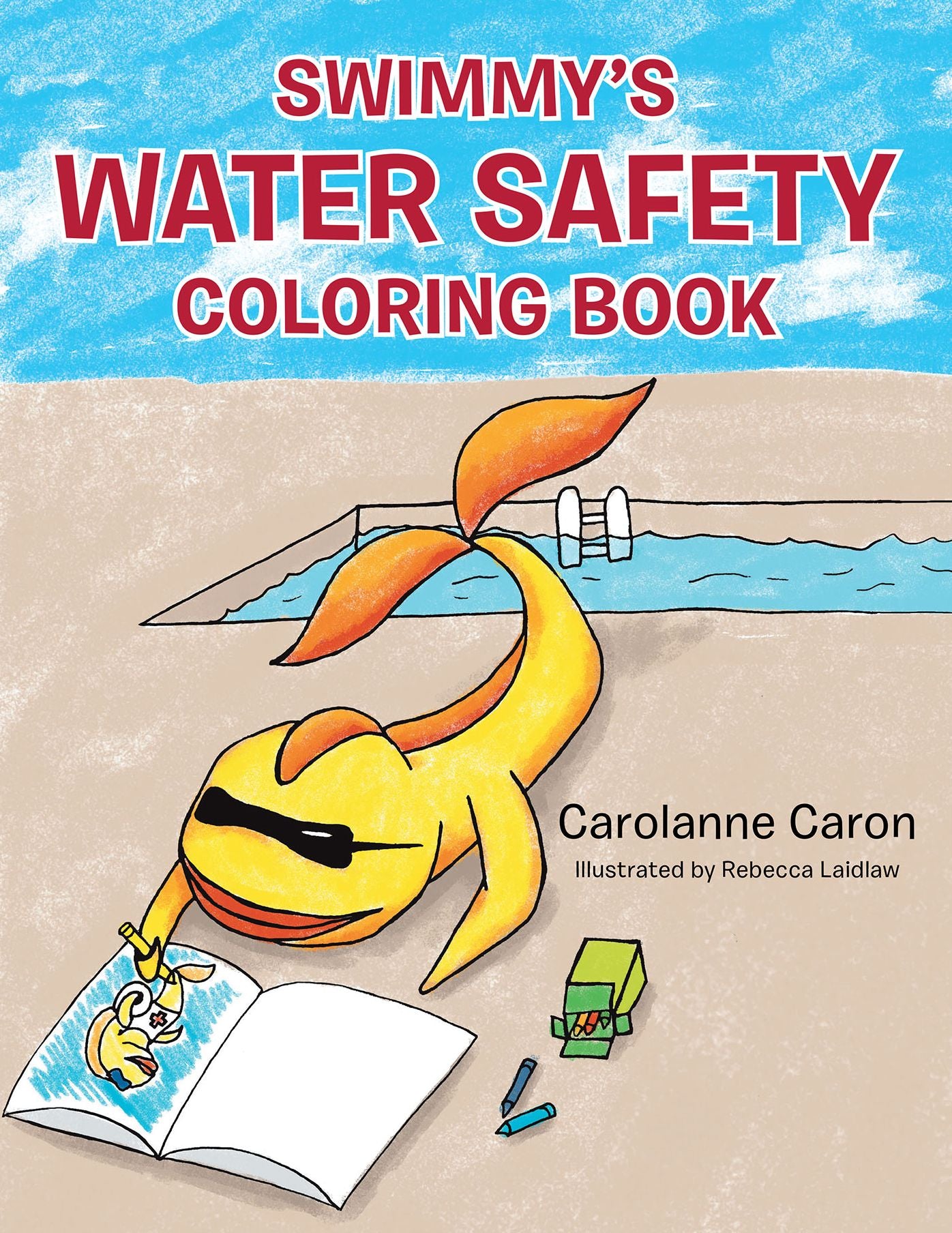 Swimmy's Water Safety Coloring Book (PagePerfect NOOK Book)